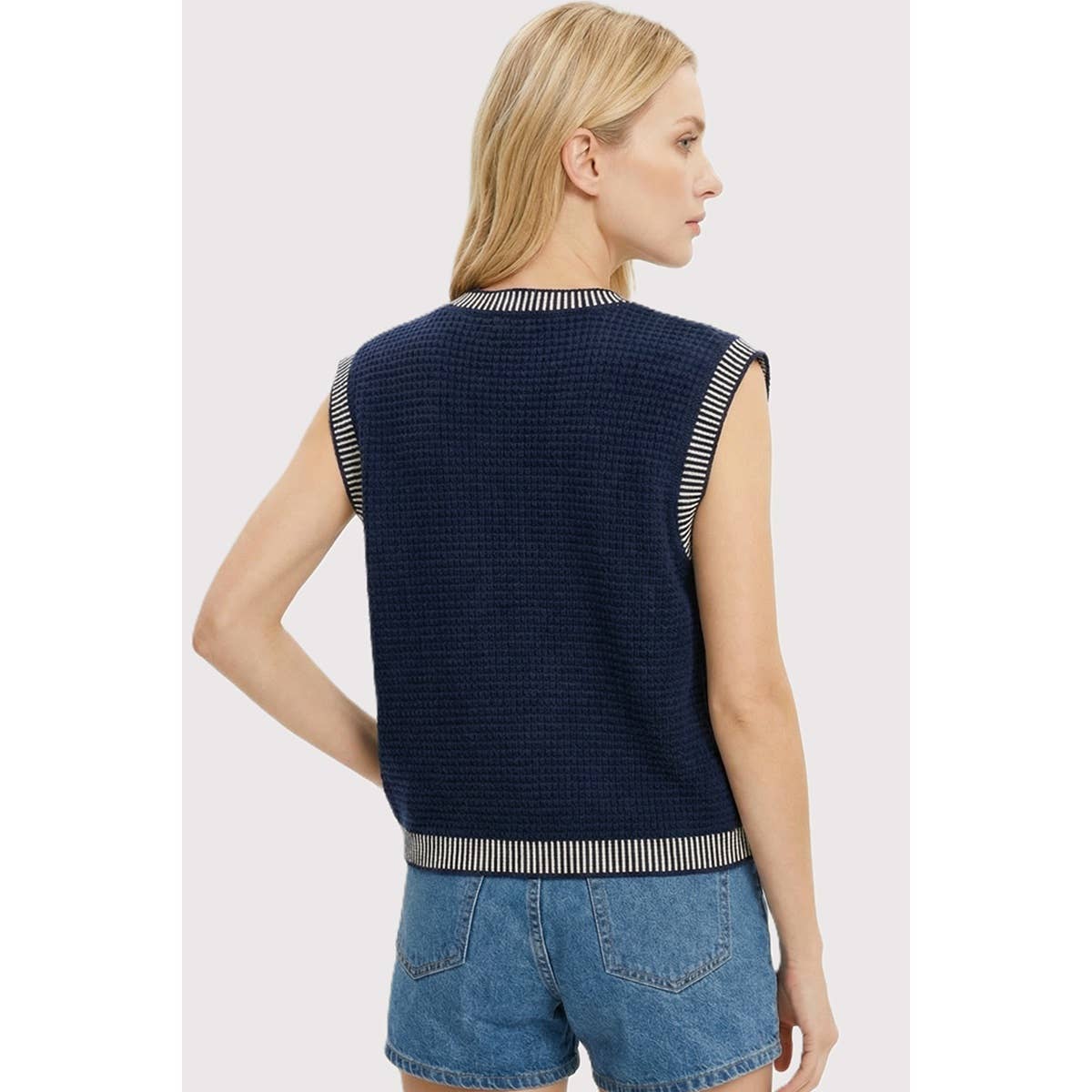 Lily Button Down Sweater Vest