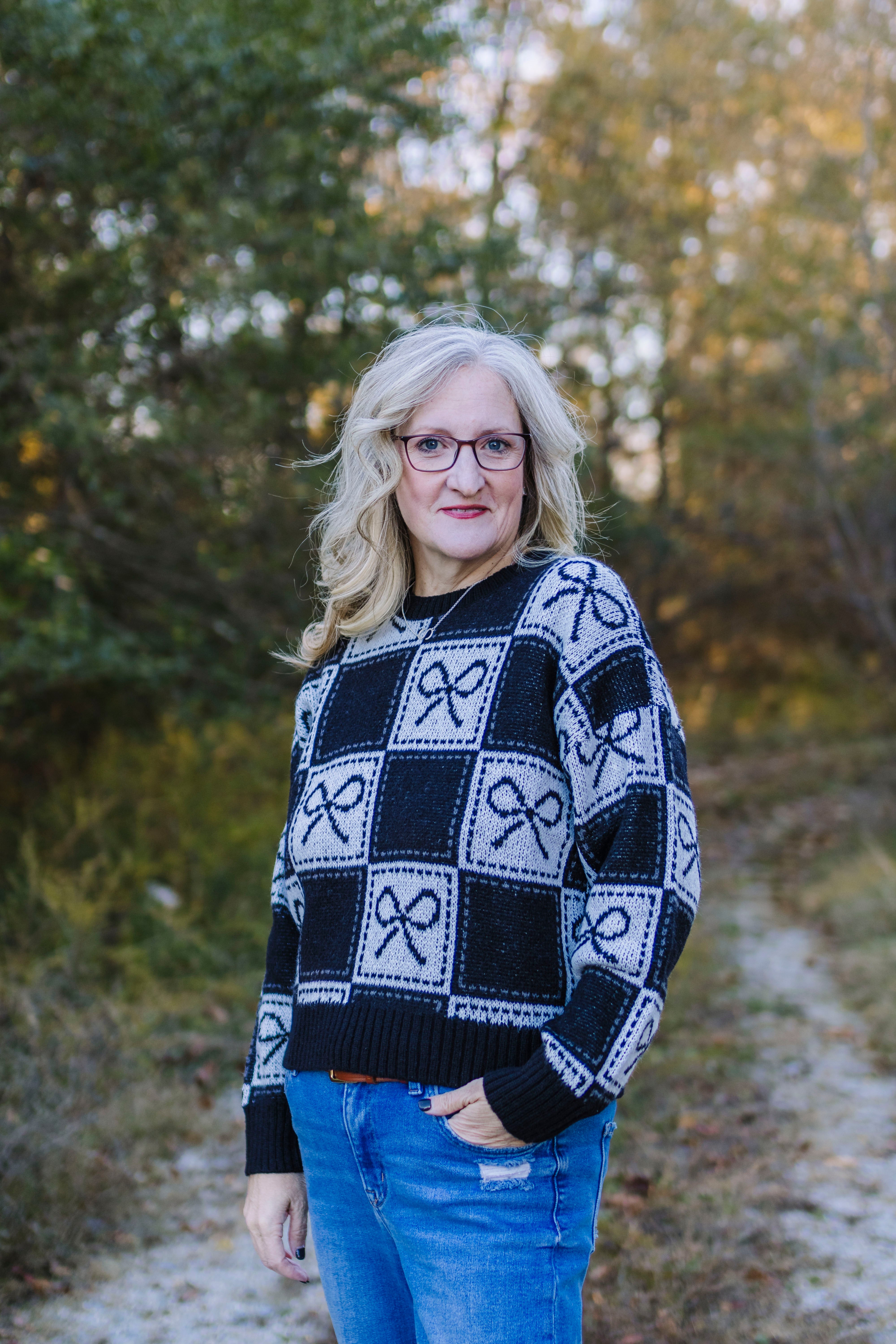 Belle Bow Sweater DB