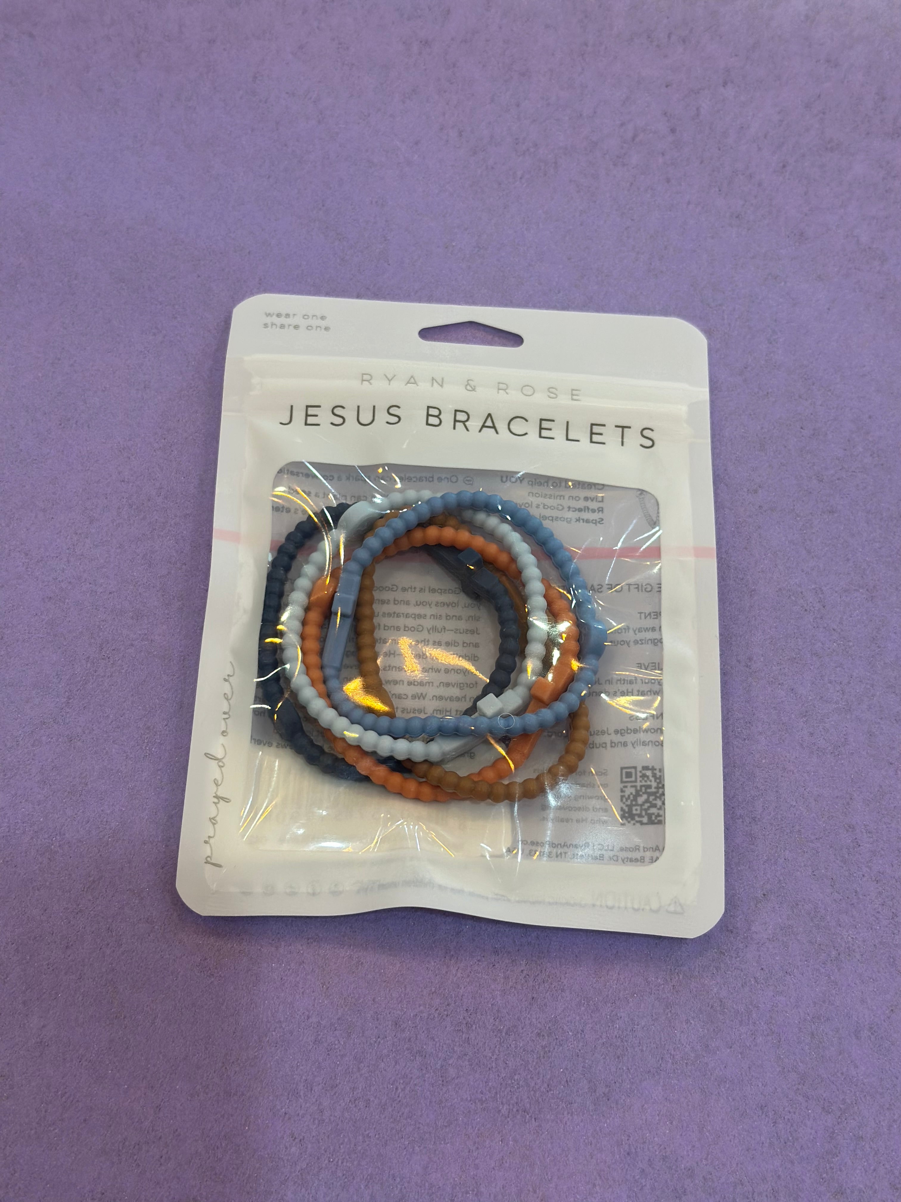 Silicone Jesus Bracelets