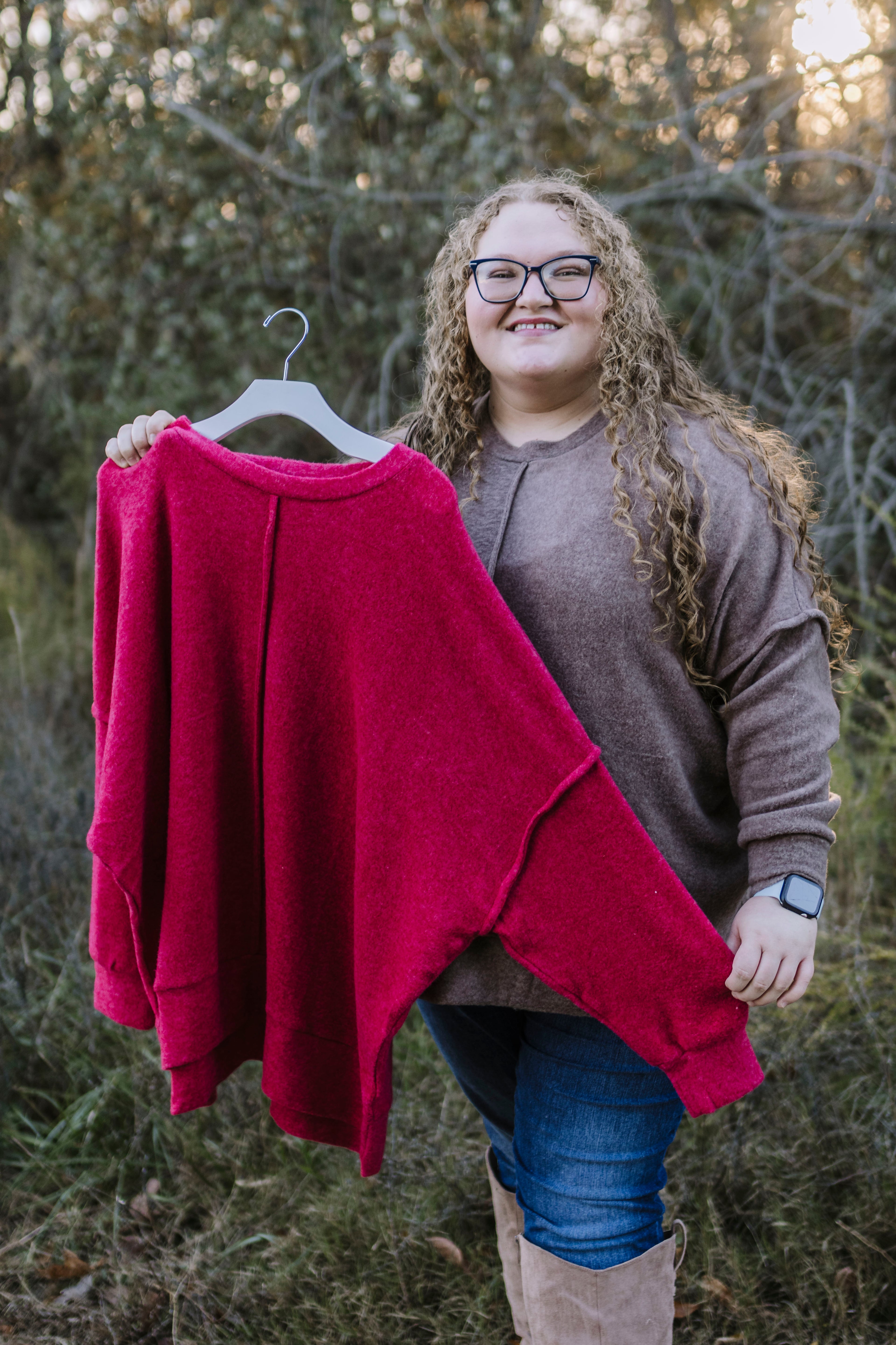 Falling For Fall Oversized Sweater