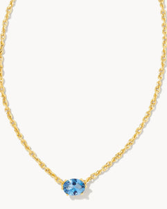 Cailin Blue Violet Pendant