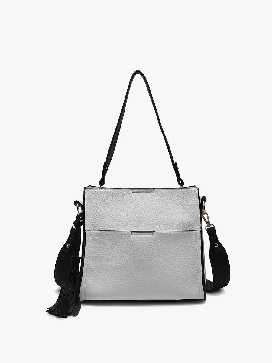M1867 Lyla 2-in-1 Bucket Bag w/ Guitar Strap