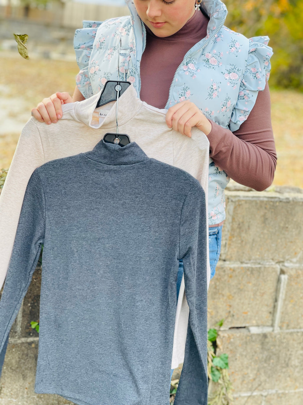 Tessa Turtleneck Knit Top