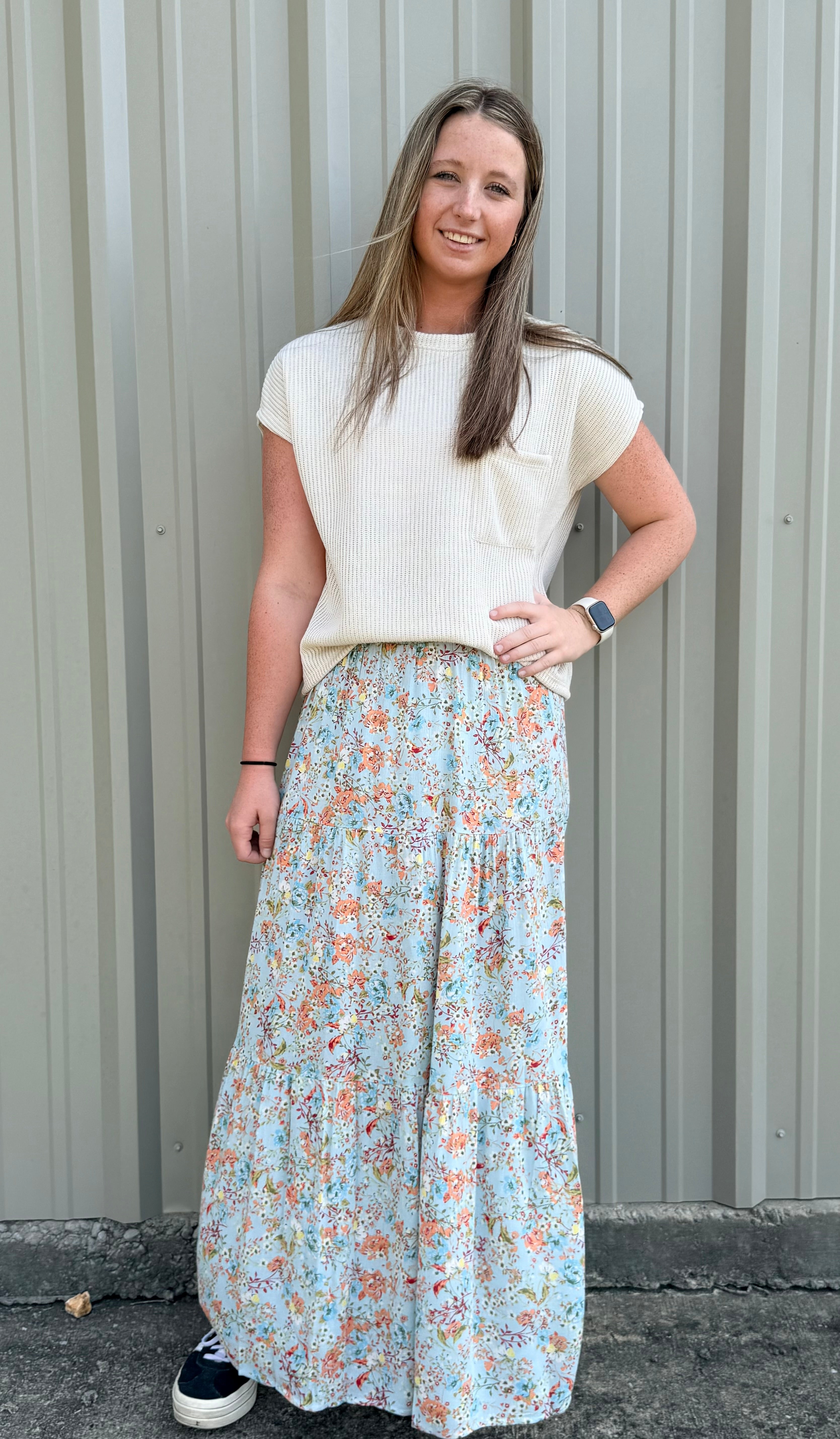 Things Are Looking Up MAXI SKIRT