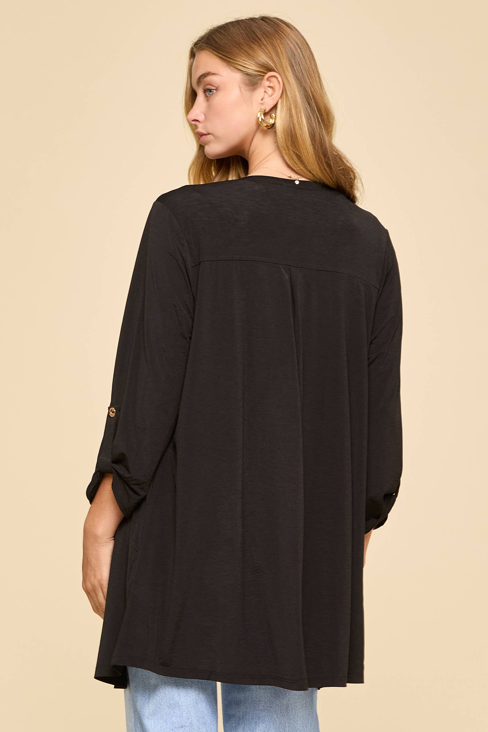 Lizzy Open Front Cardigan