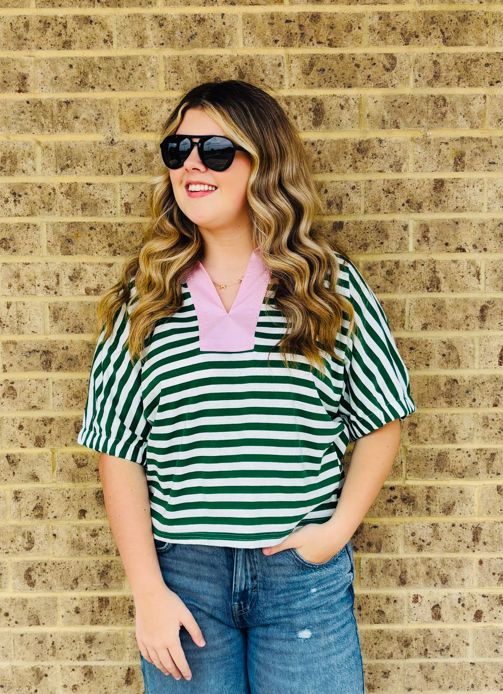 Davi Striped Top