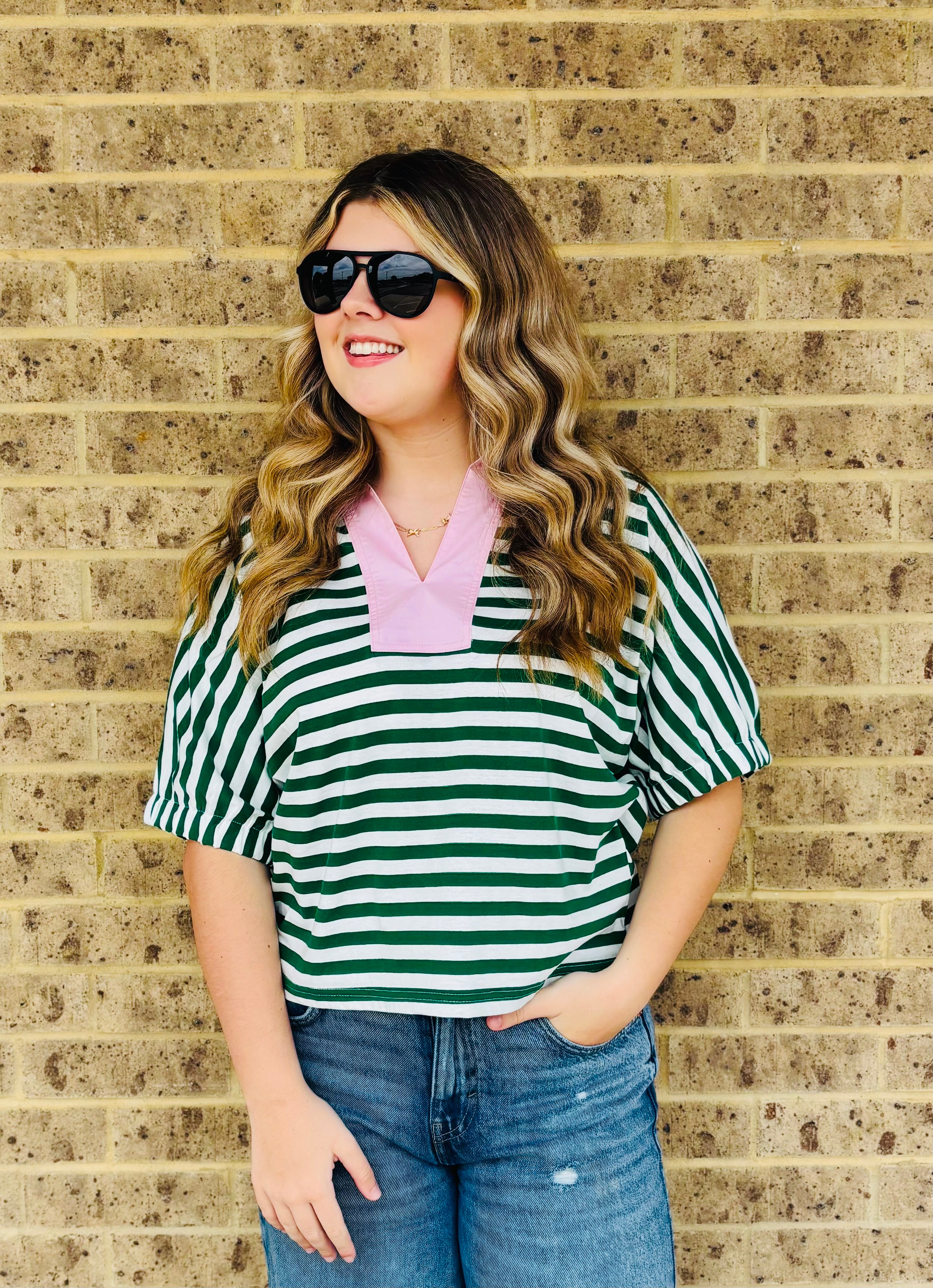 Davi Striped Top