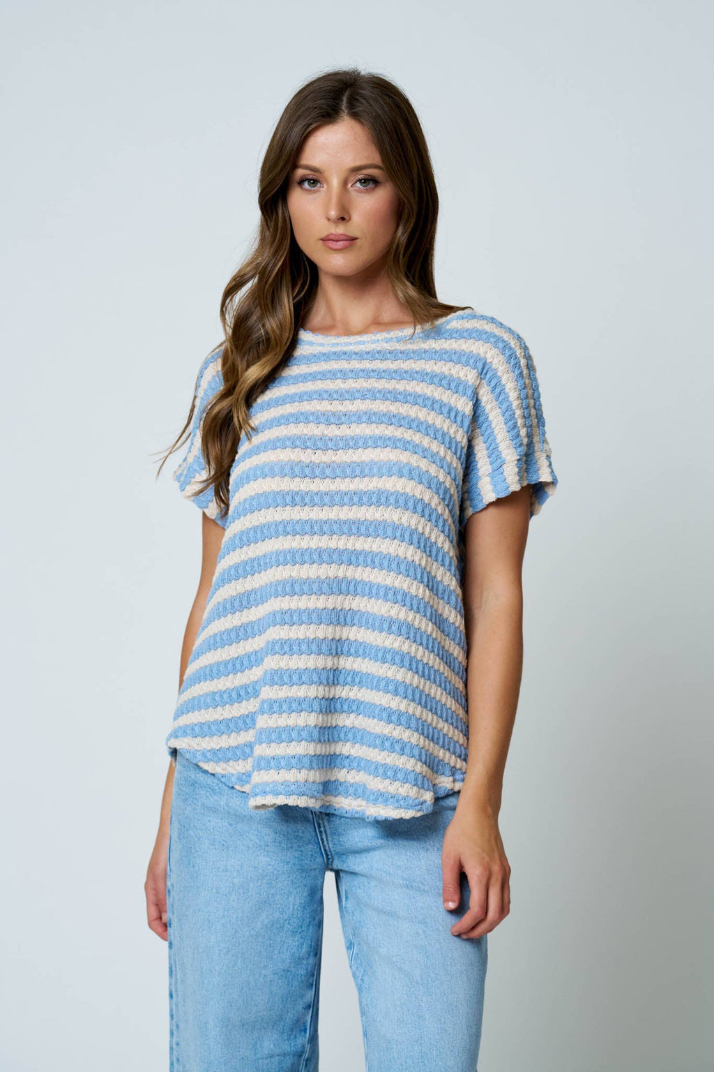 Venice Short Sleeve Round Neck Top