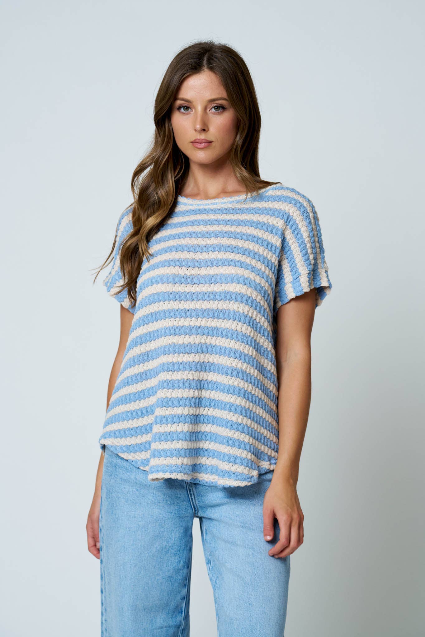 Venice Short Sleeve Round Neck Top