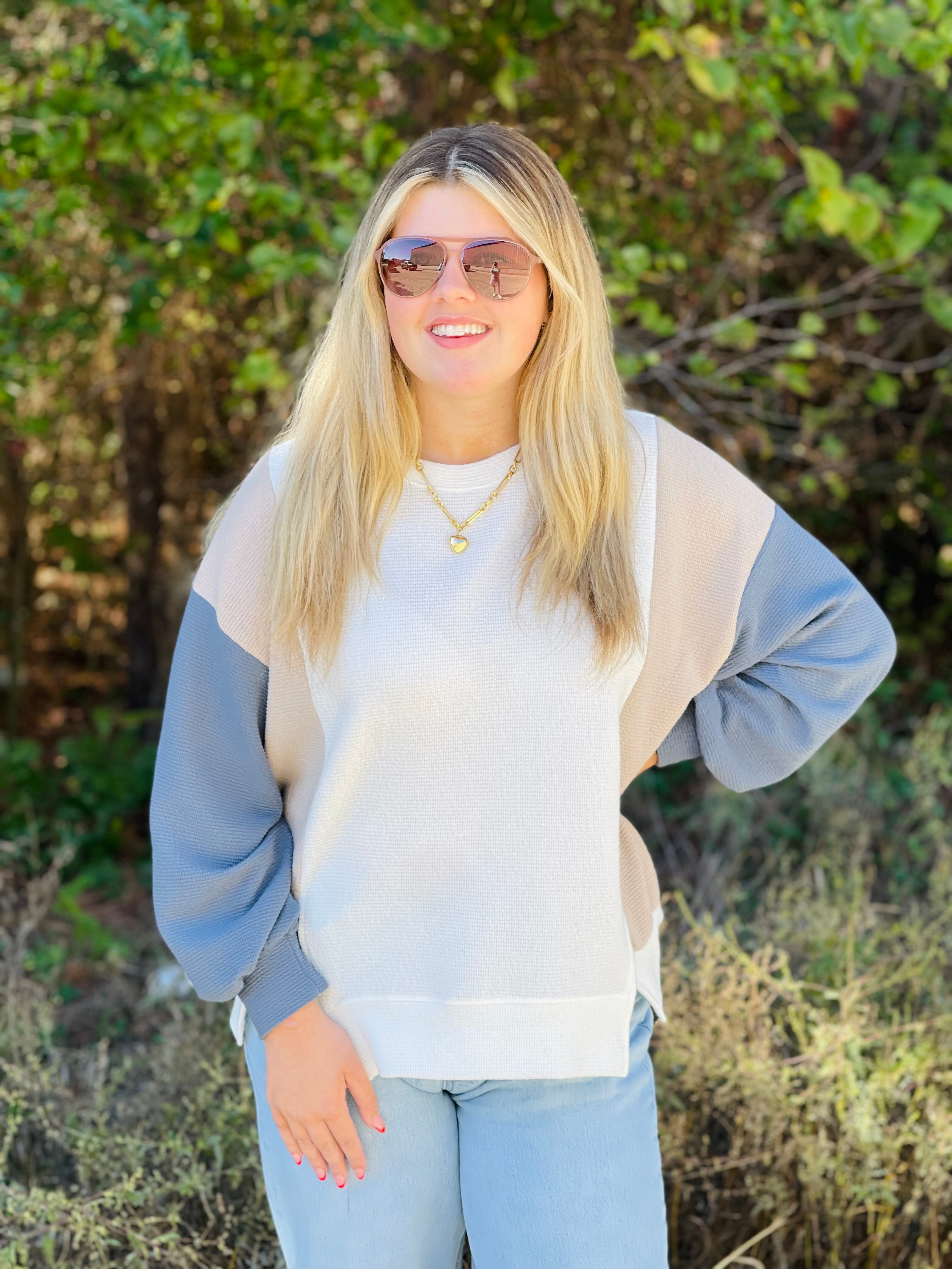 Kaitlyn Colorblock Top