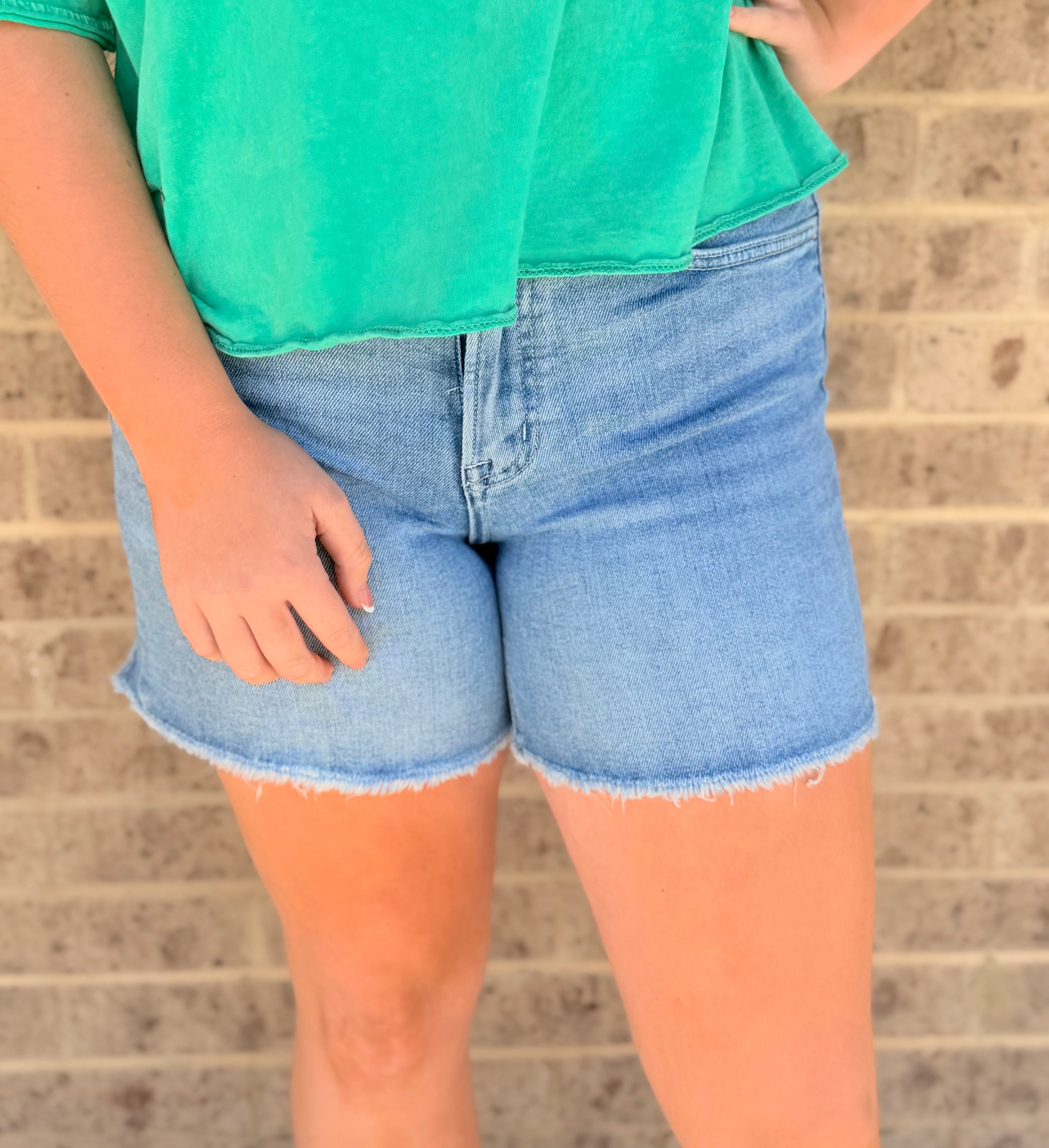 Mallory Midi Shorts by Vervet
