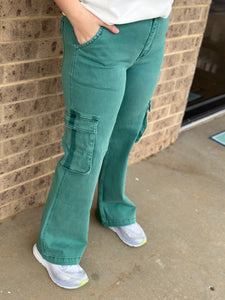 RISEN HIGH RISE CARGO PANTS