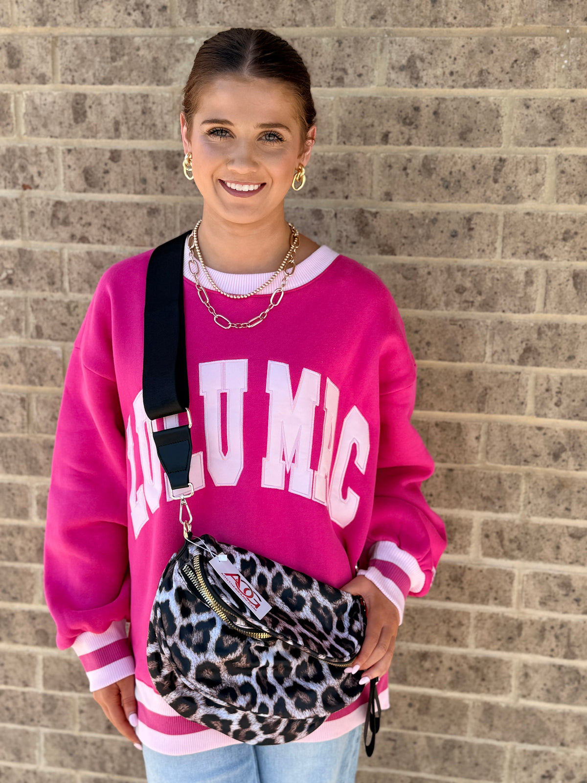 Leopard Bum Crossbody Bags