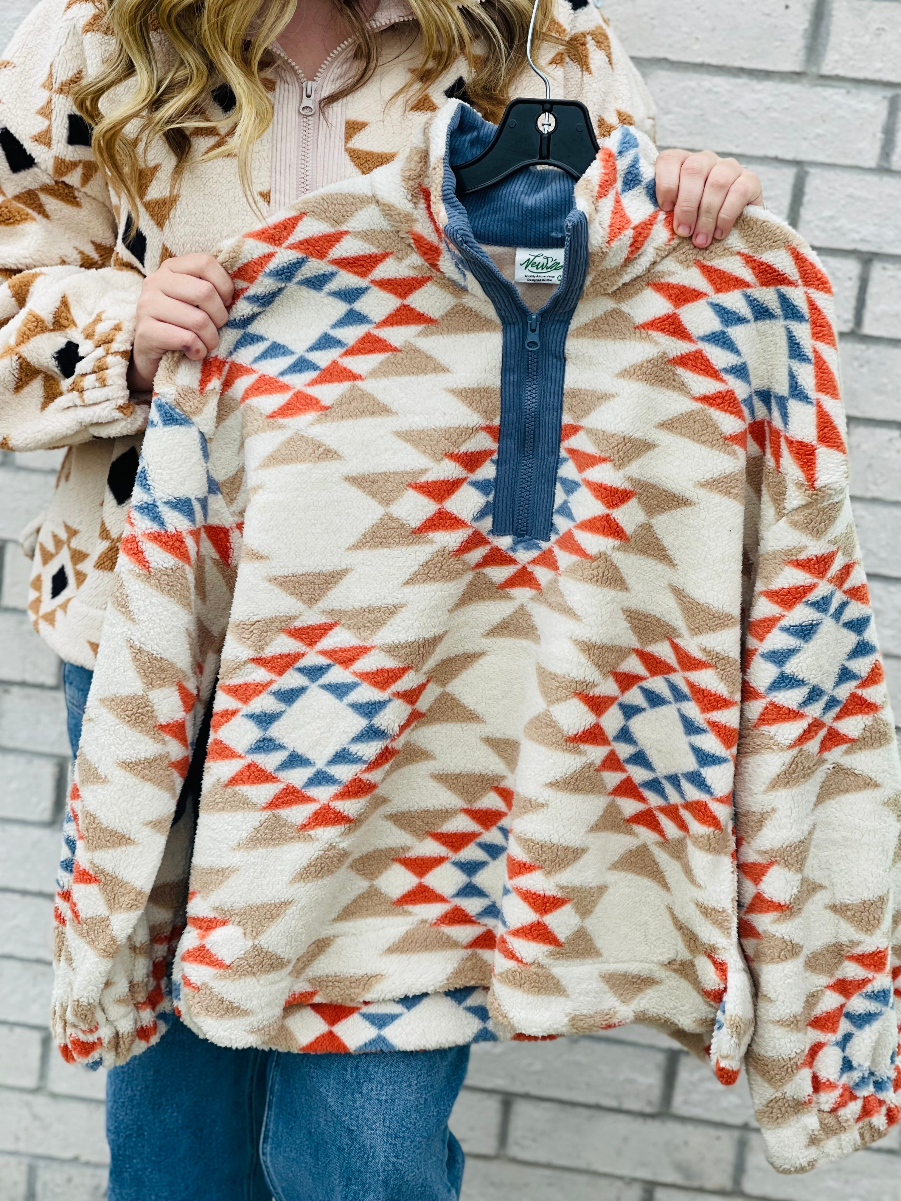 The Trailblazer Aztec Pullover