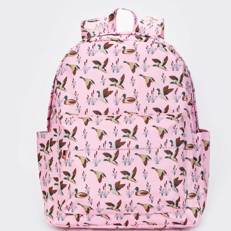 Printed Backpack