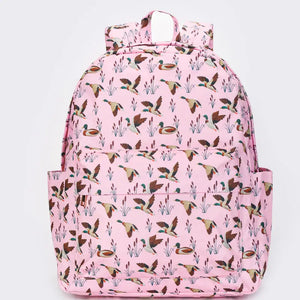 Printed Backpack