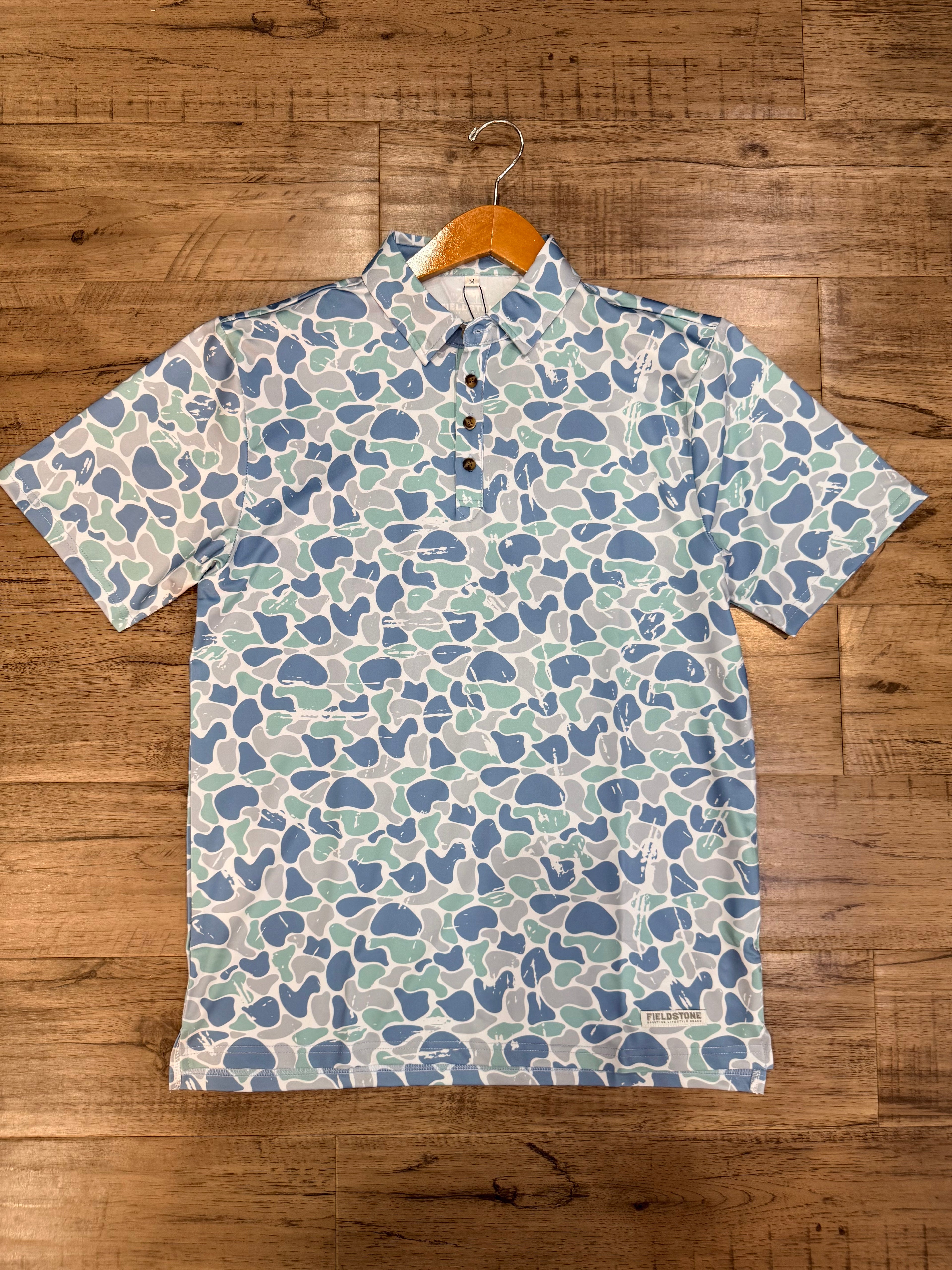Saltwater Camo Polo