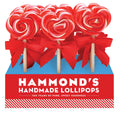 Heart Lollipops- Strawberry Shortcake
