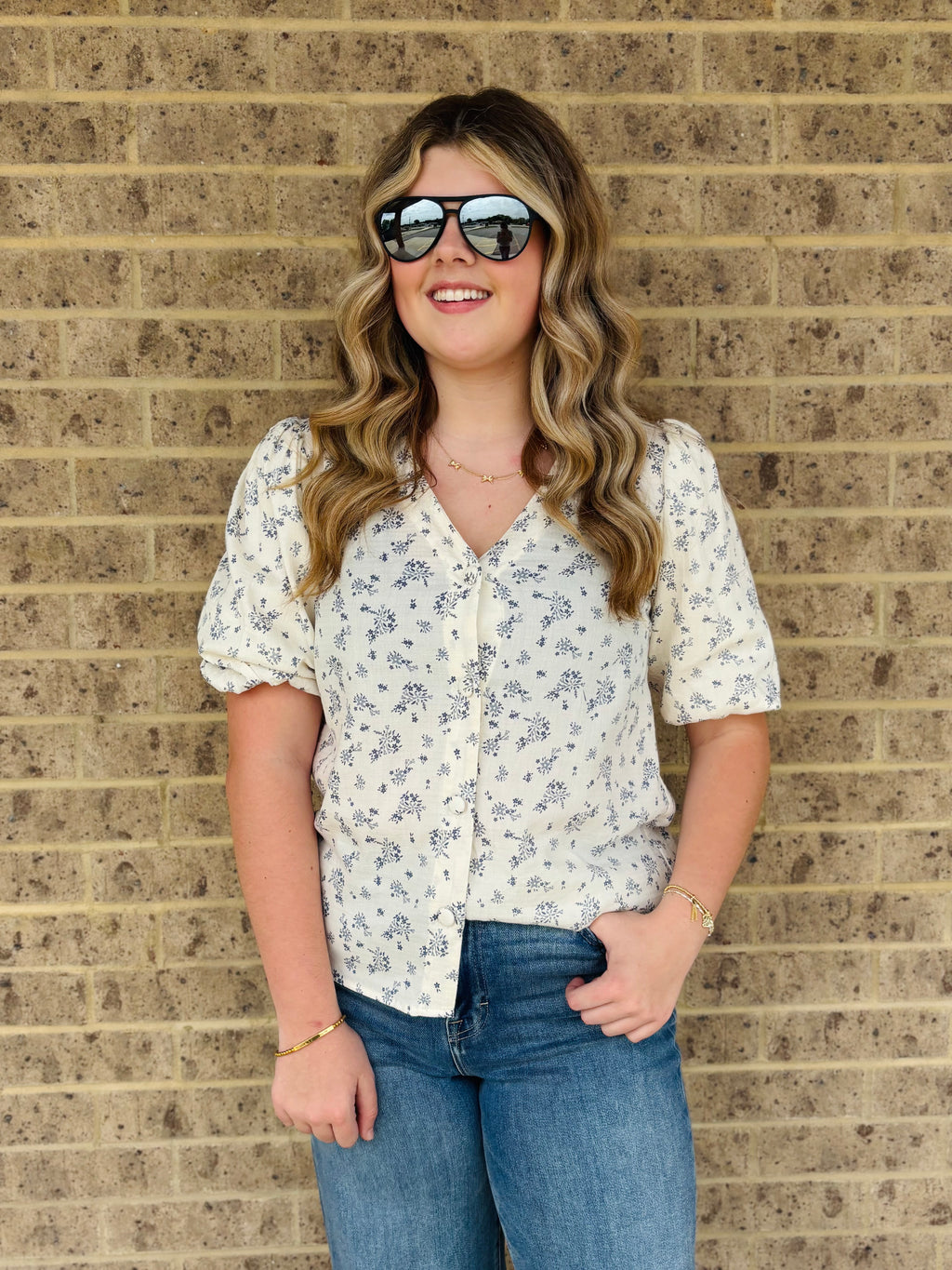 Viv Floral Blouse