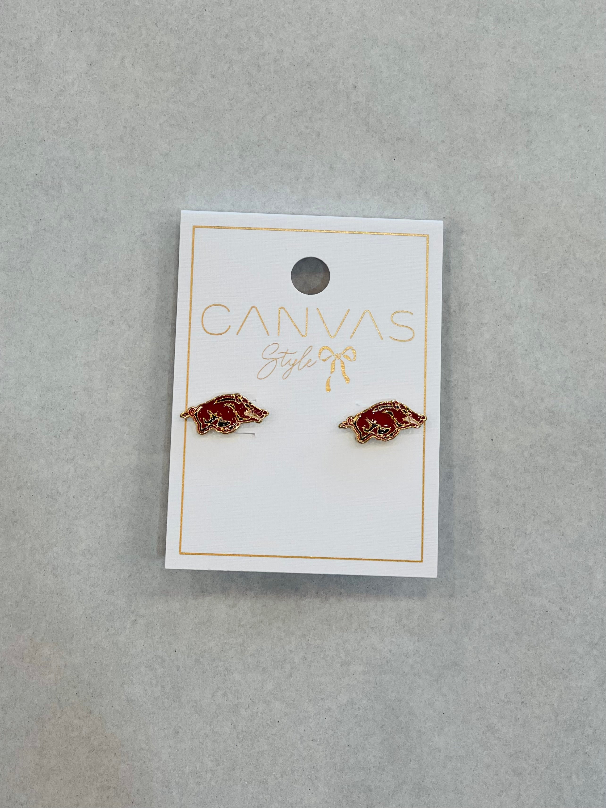 Razorbacks Stud Earrings