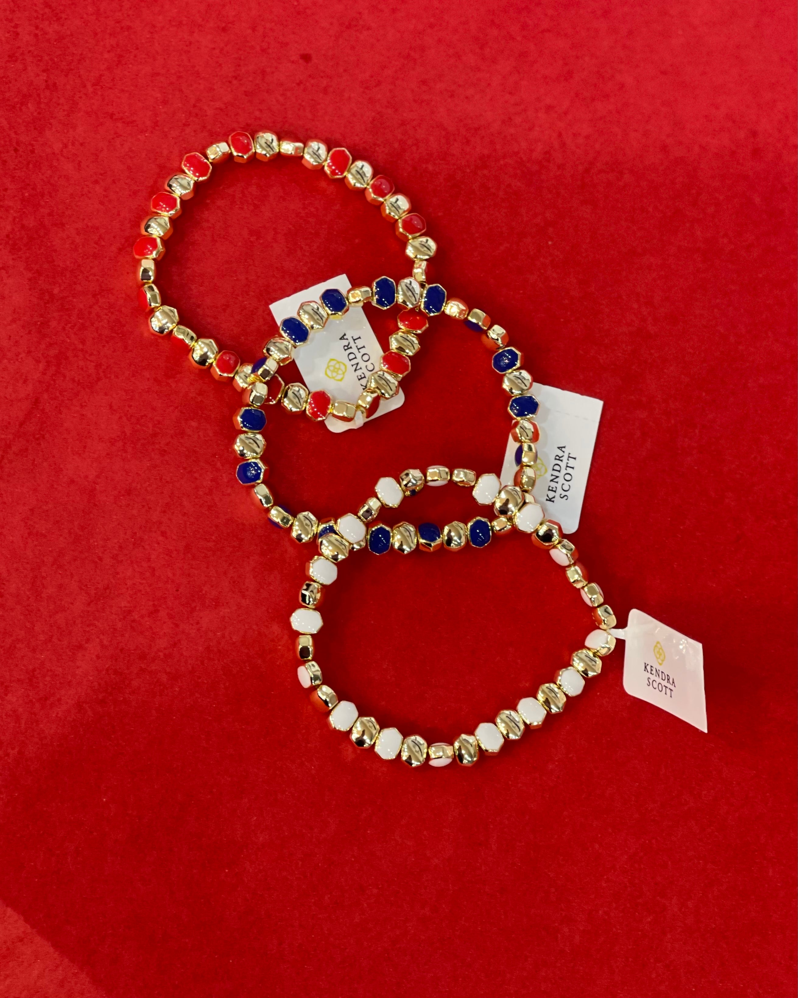 Daphne Enamel Stretch Bracelet