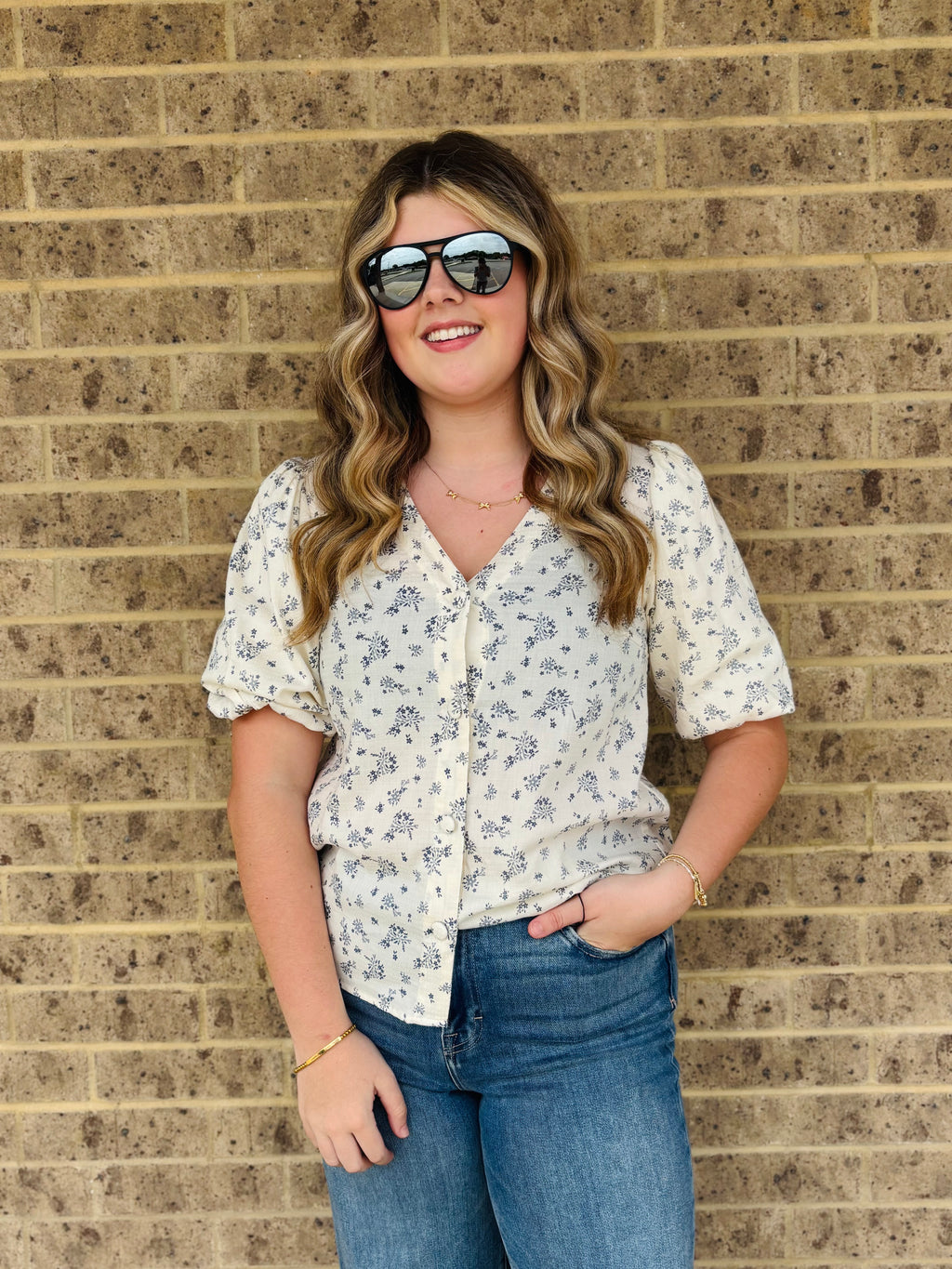 Viv Floral Blouse