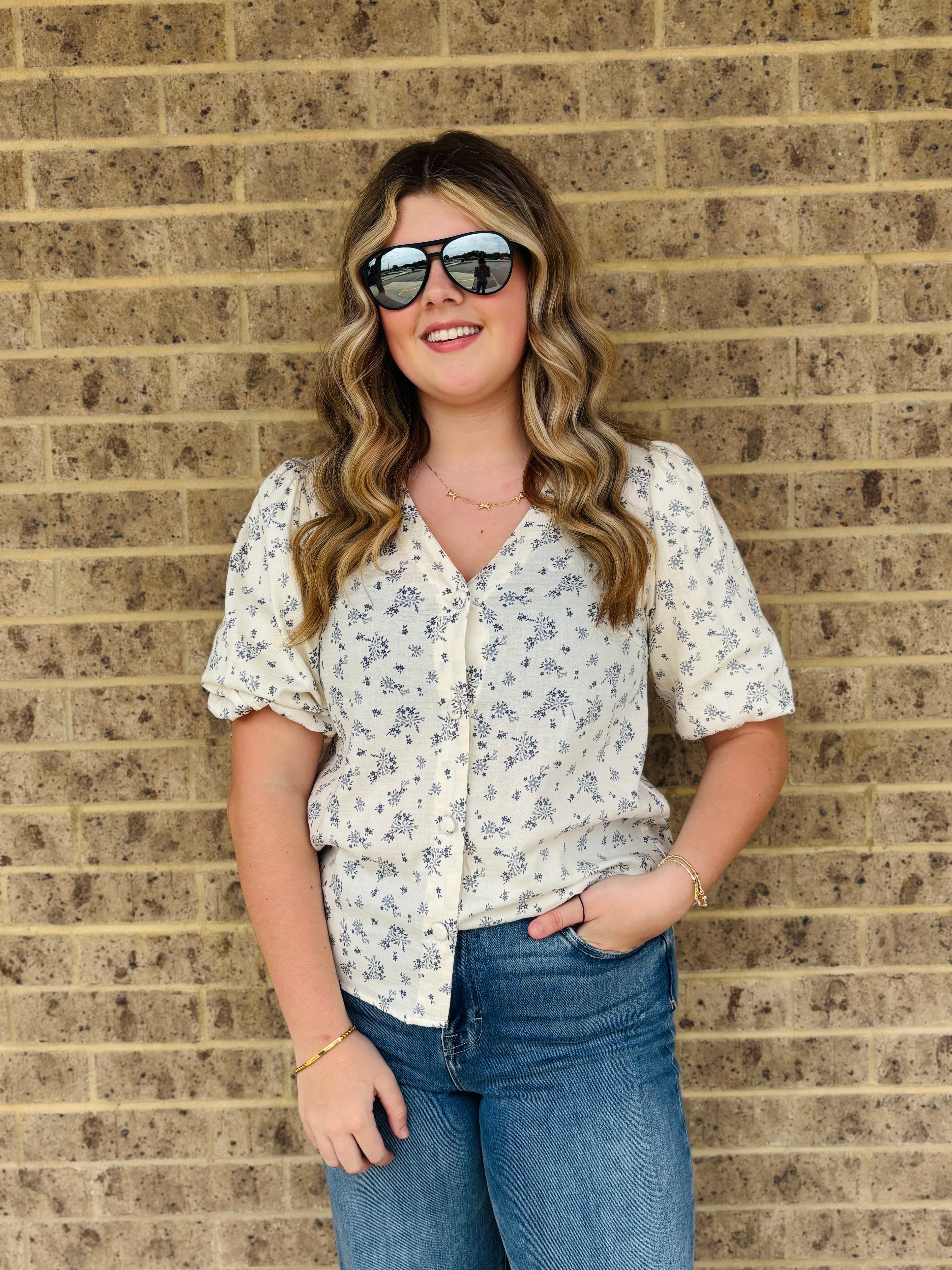 Viv Floral Blouse