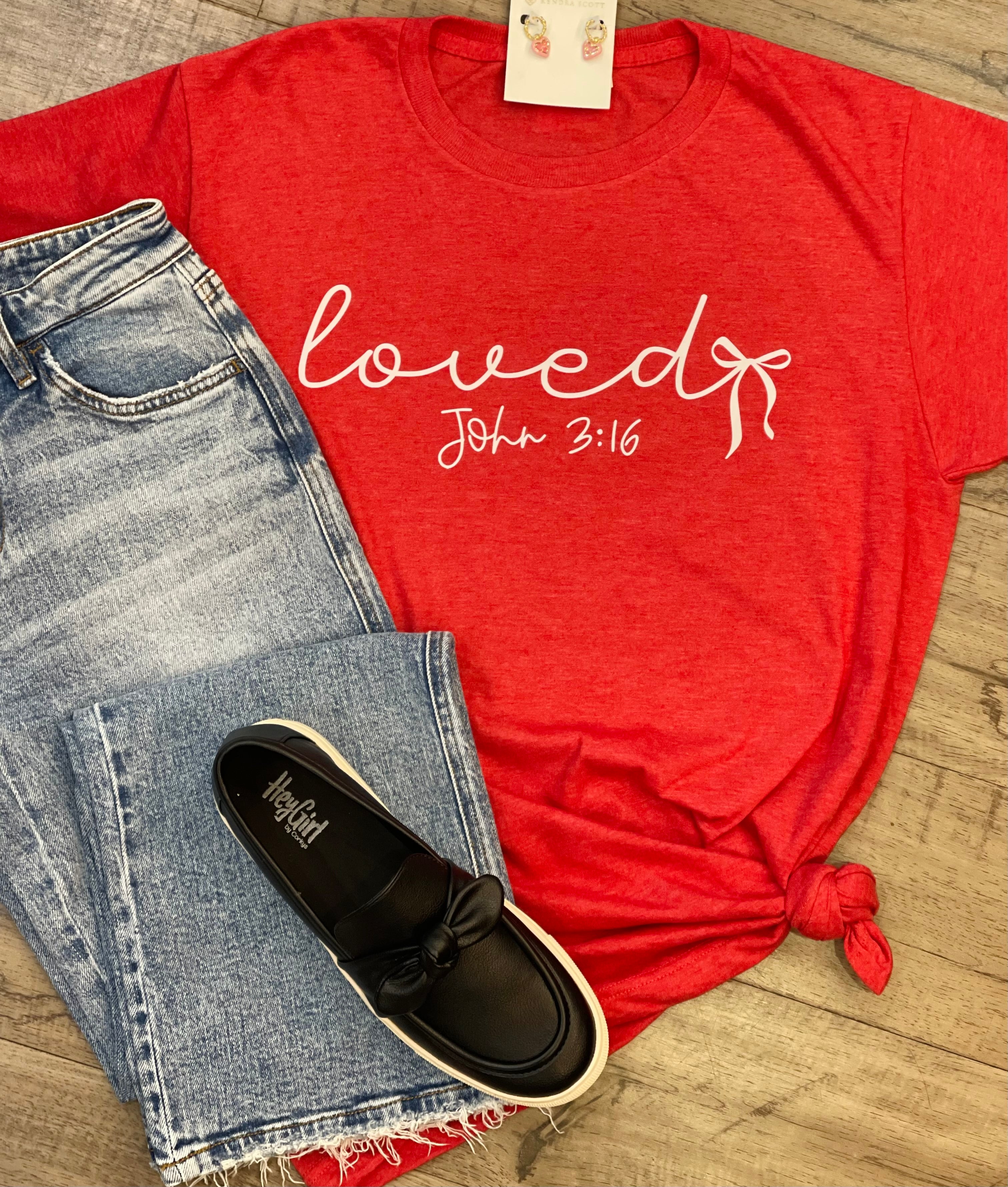 Loved John 3:16 Tee