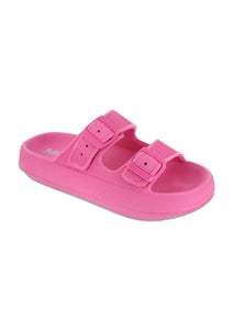 Libbie Slide in Hot Pink