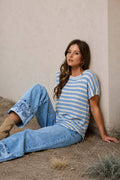 Venice Short Sleeve Round Neck Top