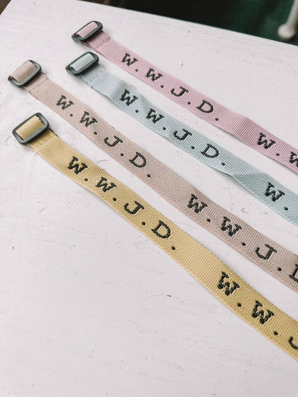 WWJD OLD SCHOOL BRACELETS