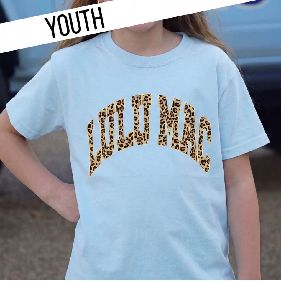 Lulu Mac Leopard Tee Youth