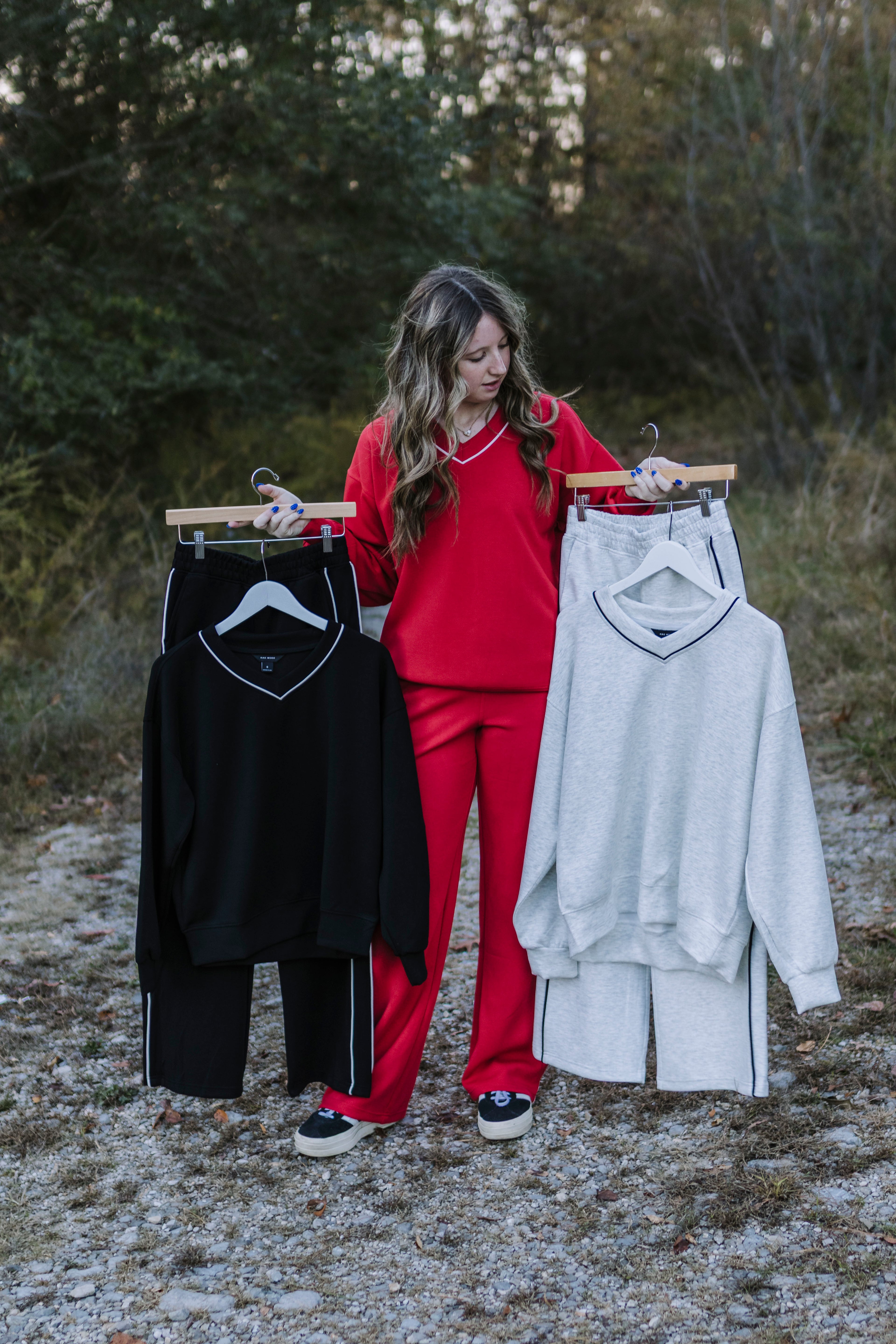 Effortless Ease Modal Piping Pant