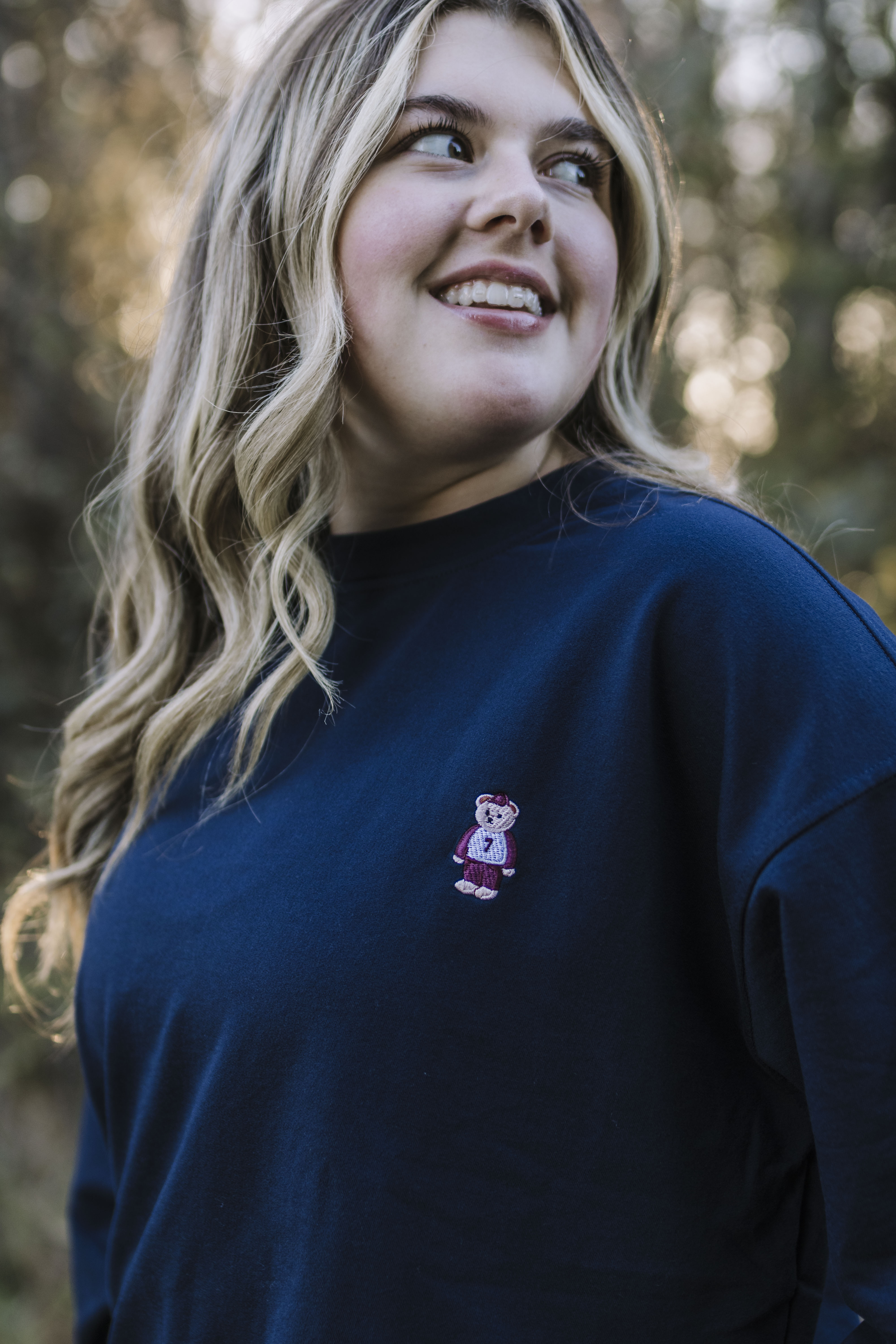 The Bear Hug Embroidered Top