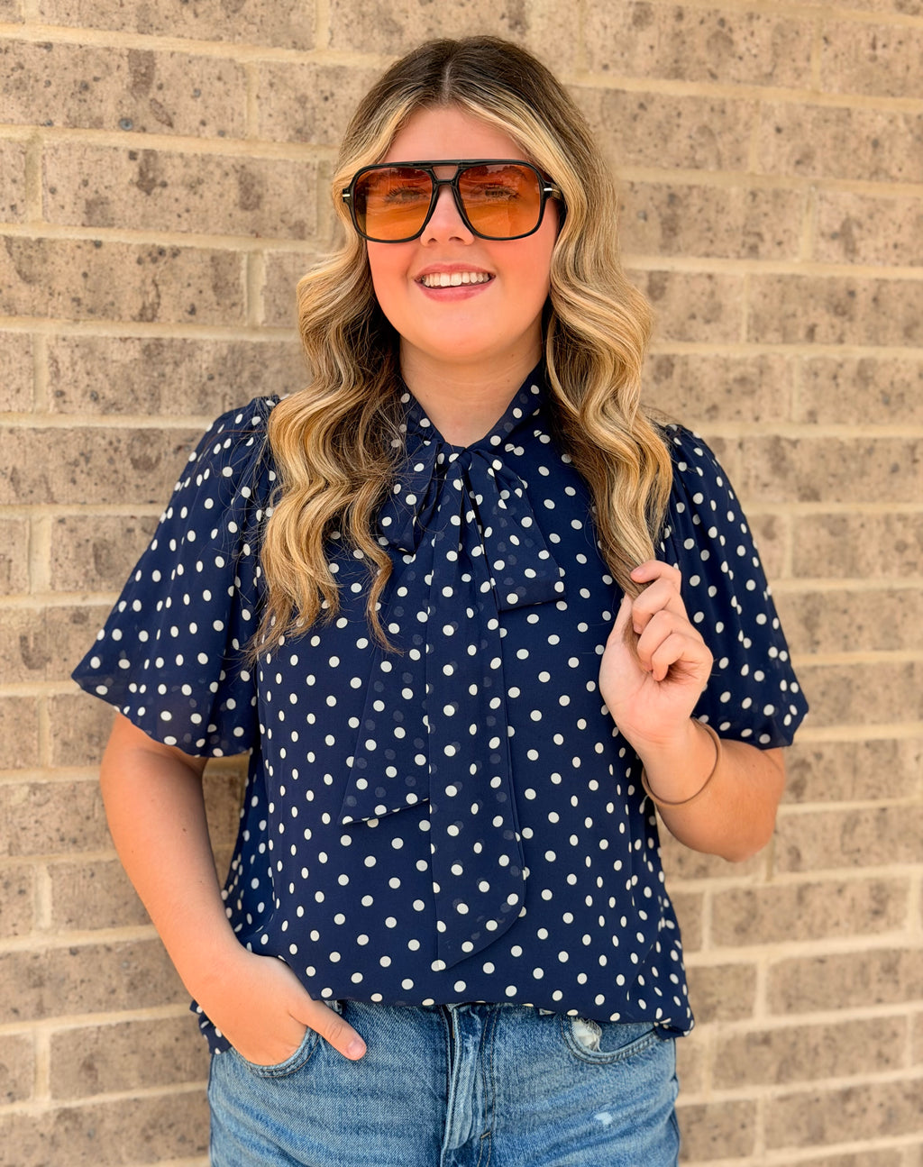 In The City Woven Top