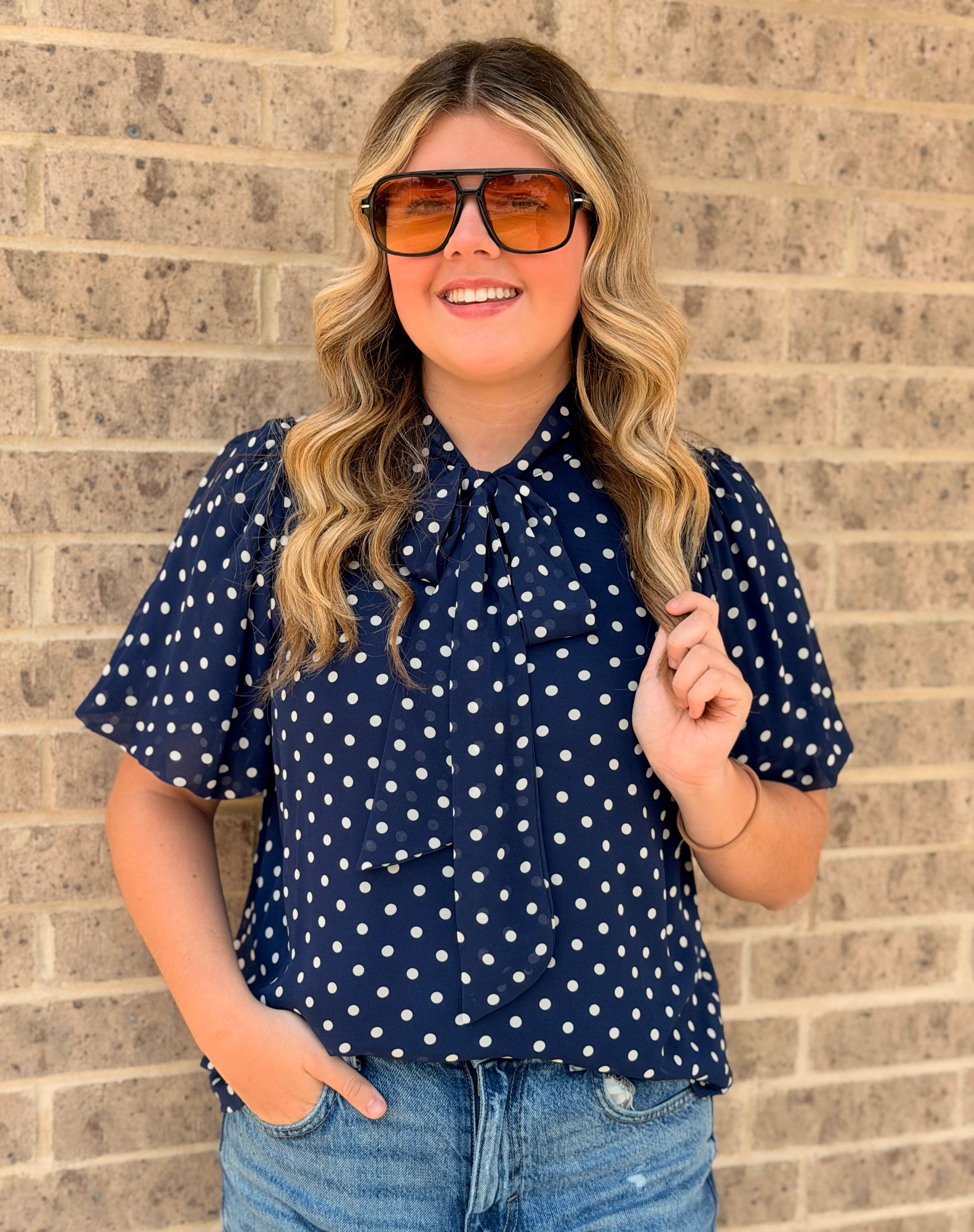 In The City Woven Top