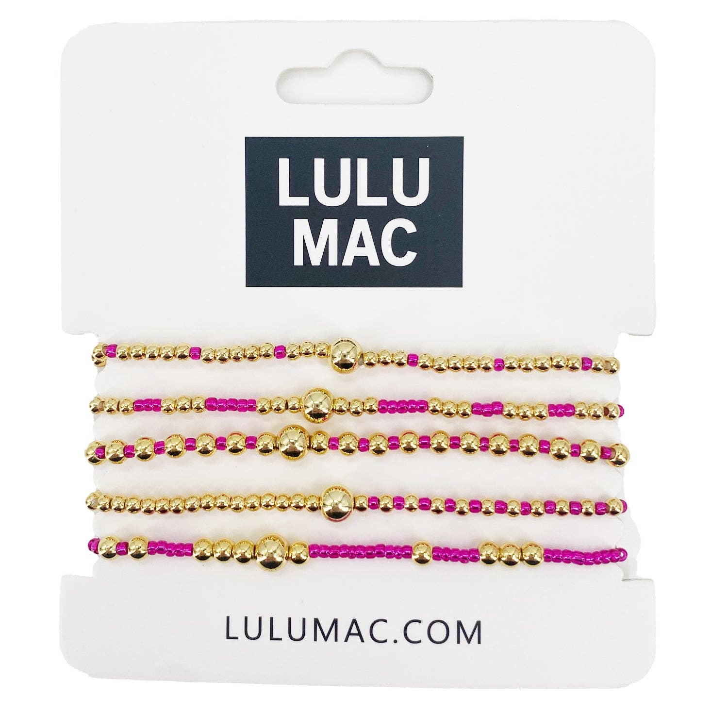 Lulu Mac Hot Pink Set