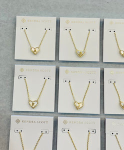 Heart Letter Pendant by Kendra Scott