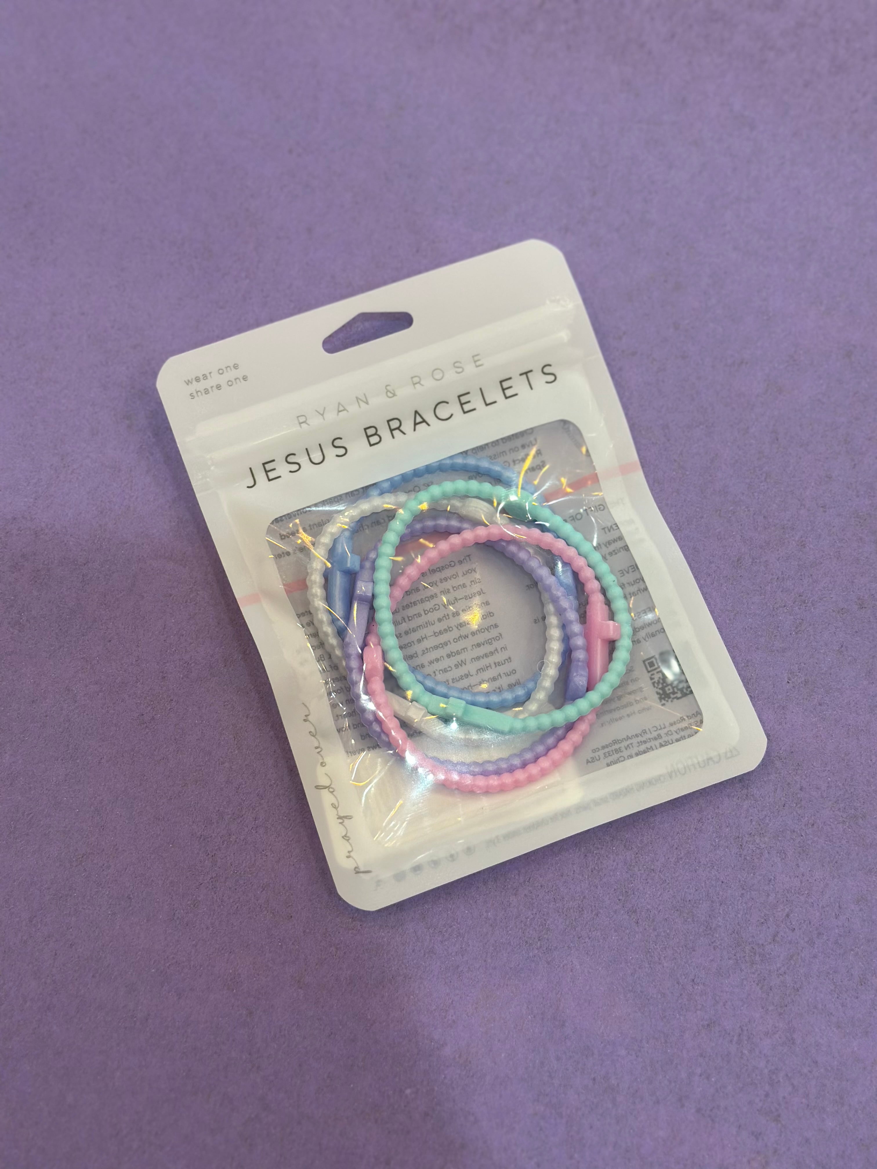 Silicone Jesus Bracelets