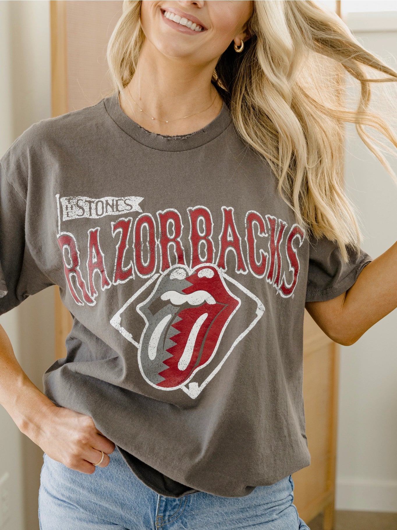 Rolling Stones Razorback Tee by LivyLu