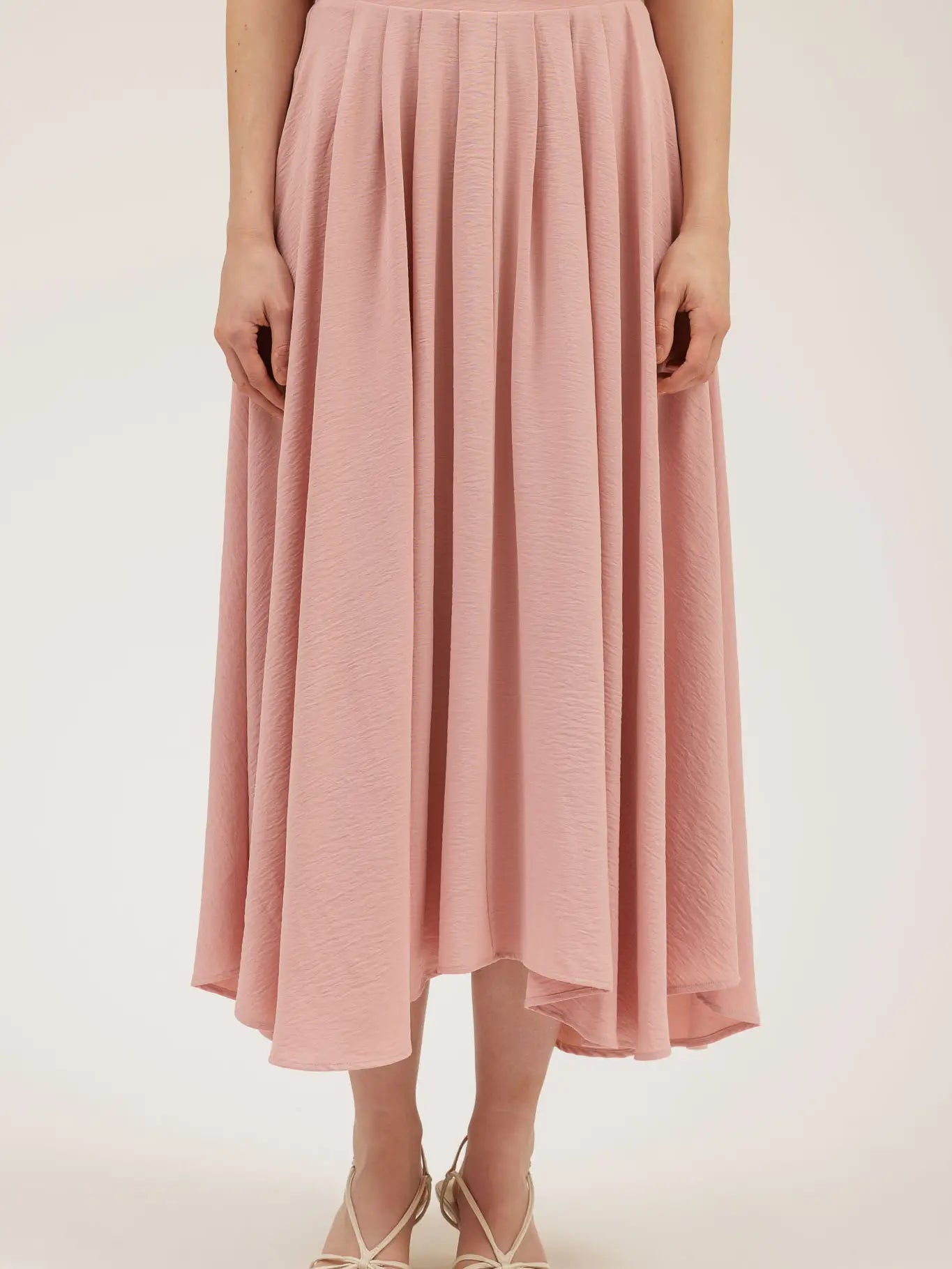 Piper Pleated Midi Skirt