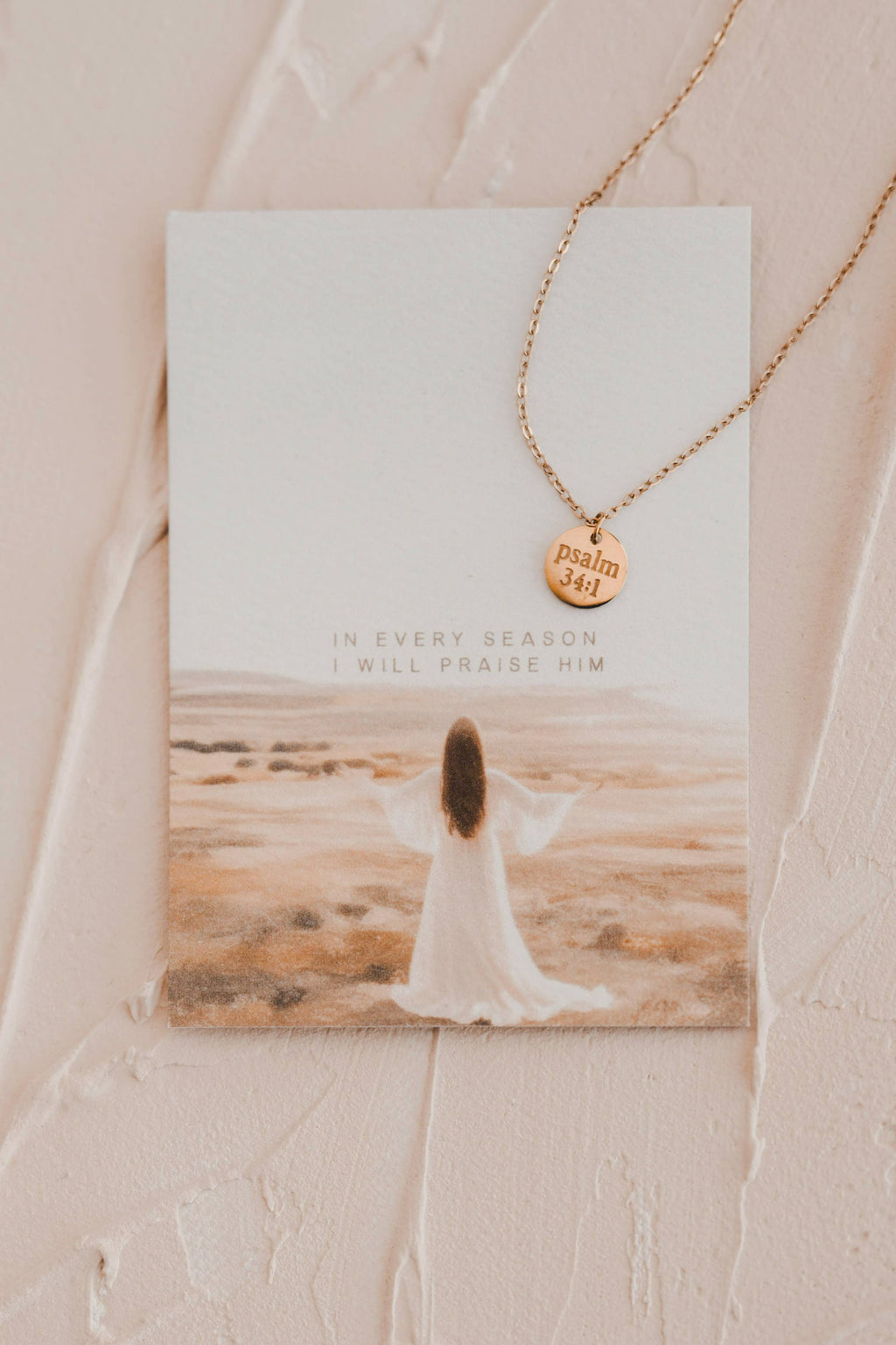 Praise Disc Necklace | Christian Jewelry