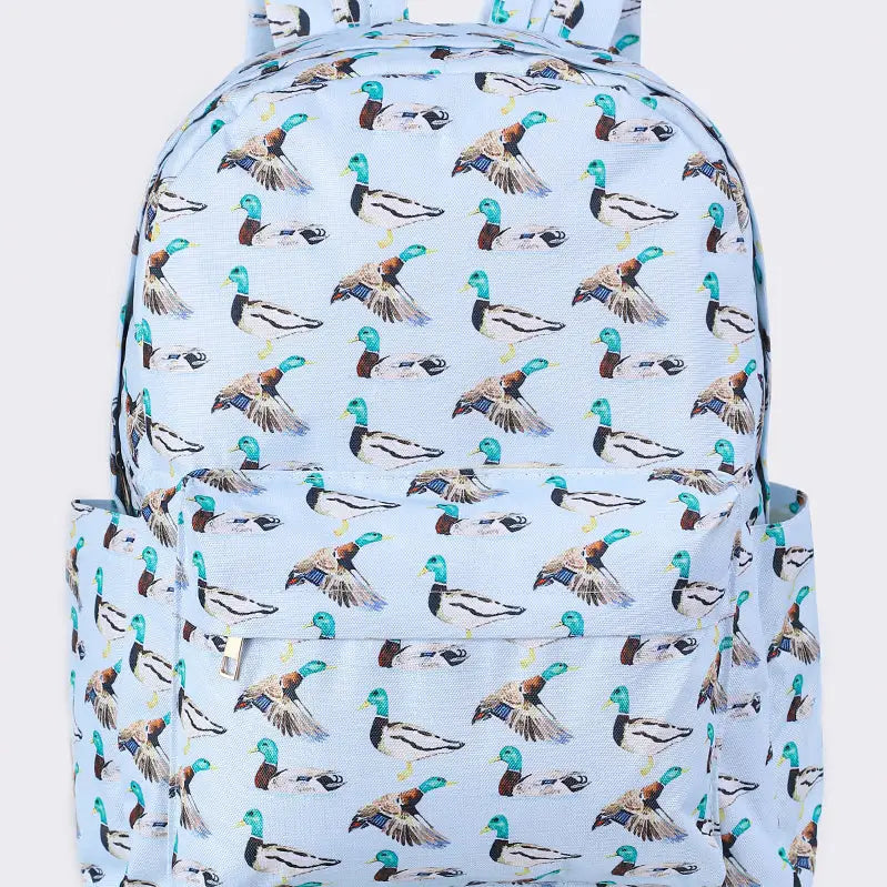 Printed Backpack