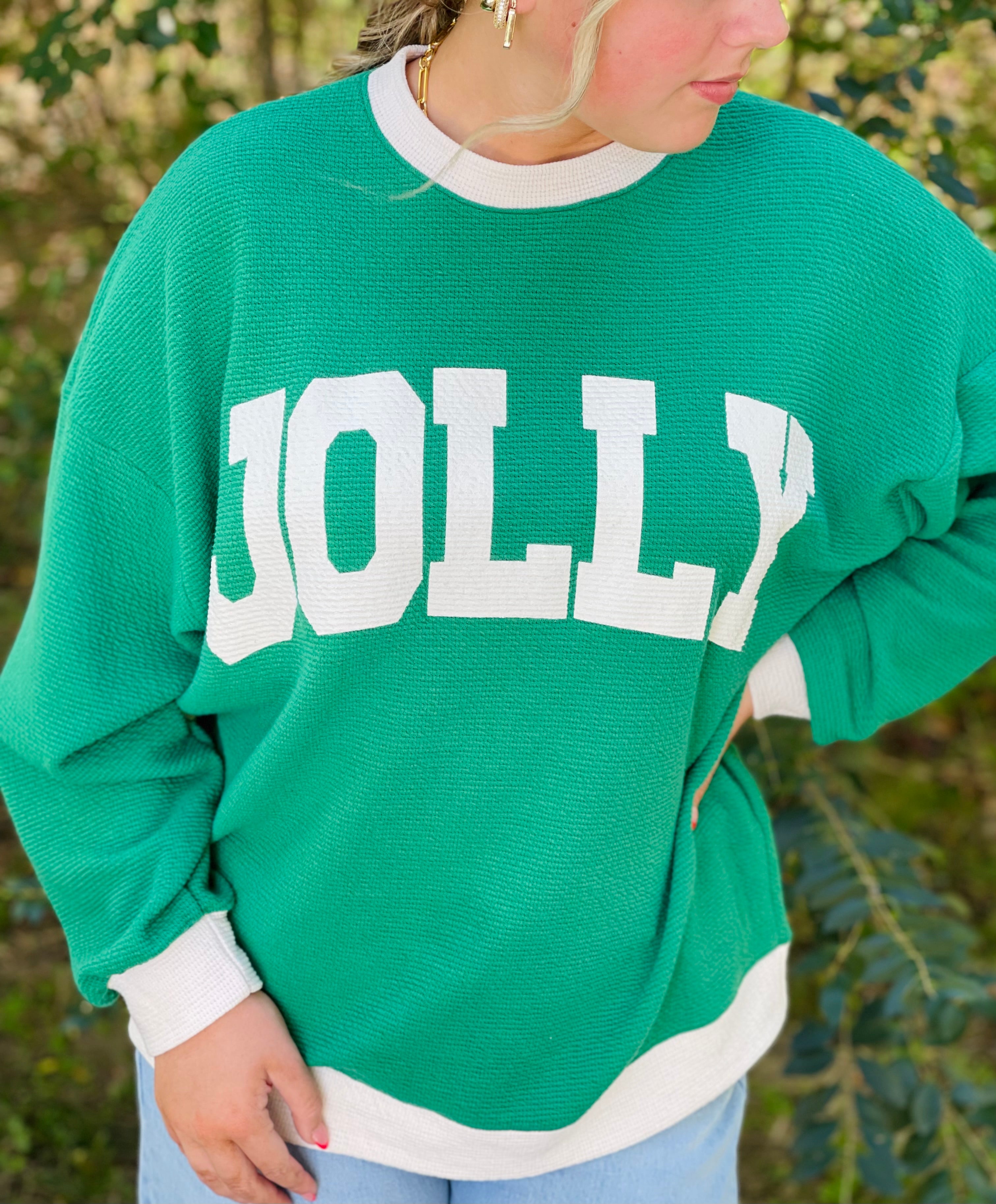 Jolly Ringer Cloudy Knit Sweatshirt