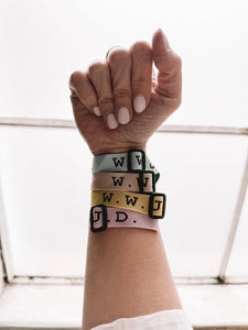 WWJD OLD SCHOOL BRACELETS