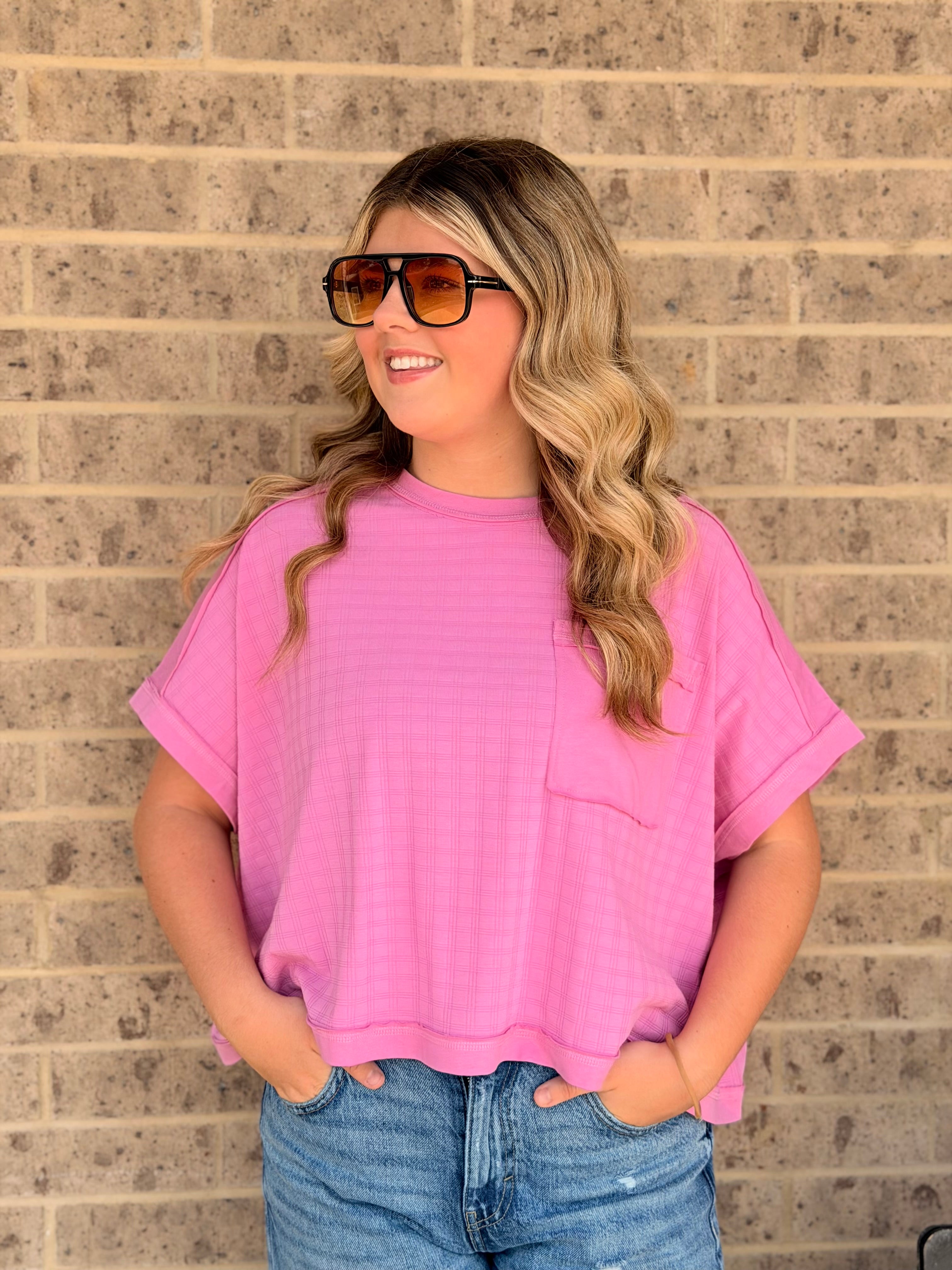 Kelly Textured Knit Top