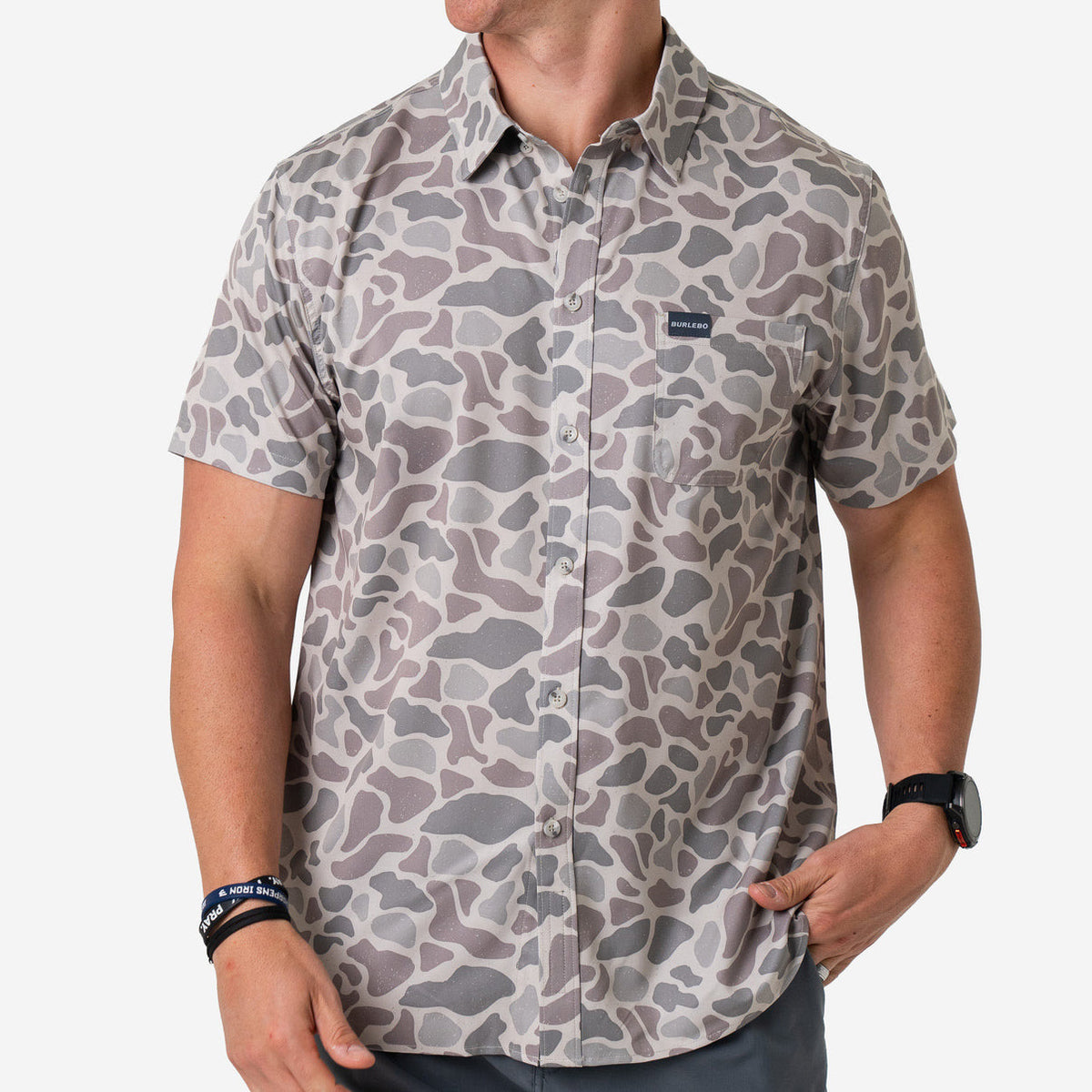 Performance Button Up