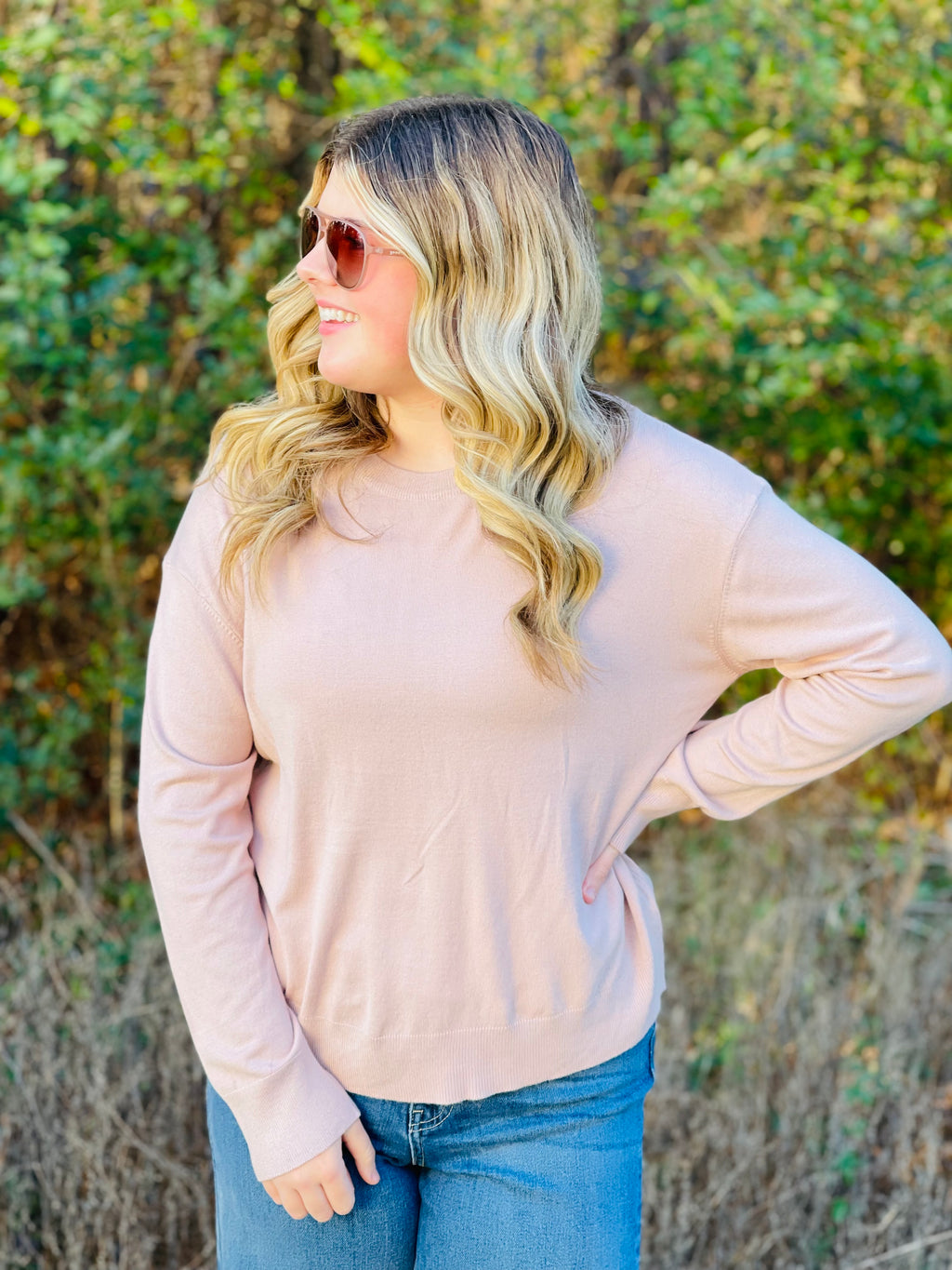Keep it Cozy Drop Shoulder Basic