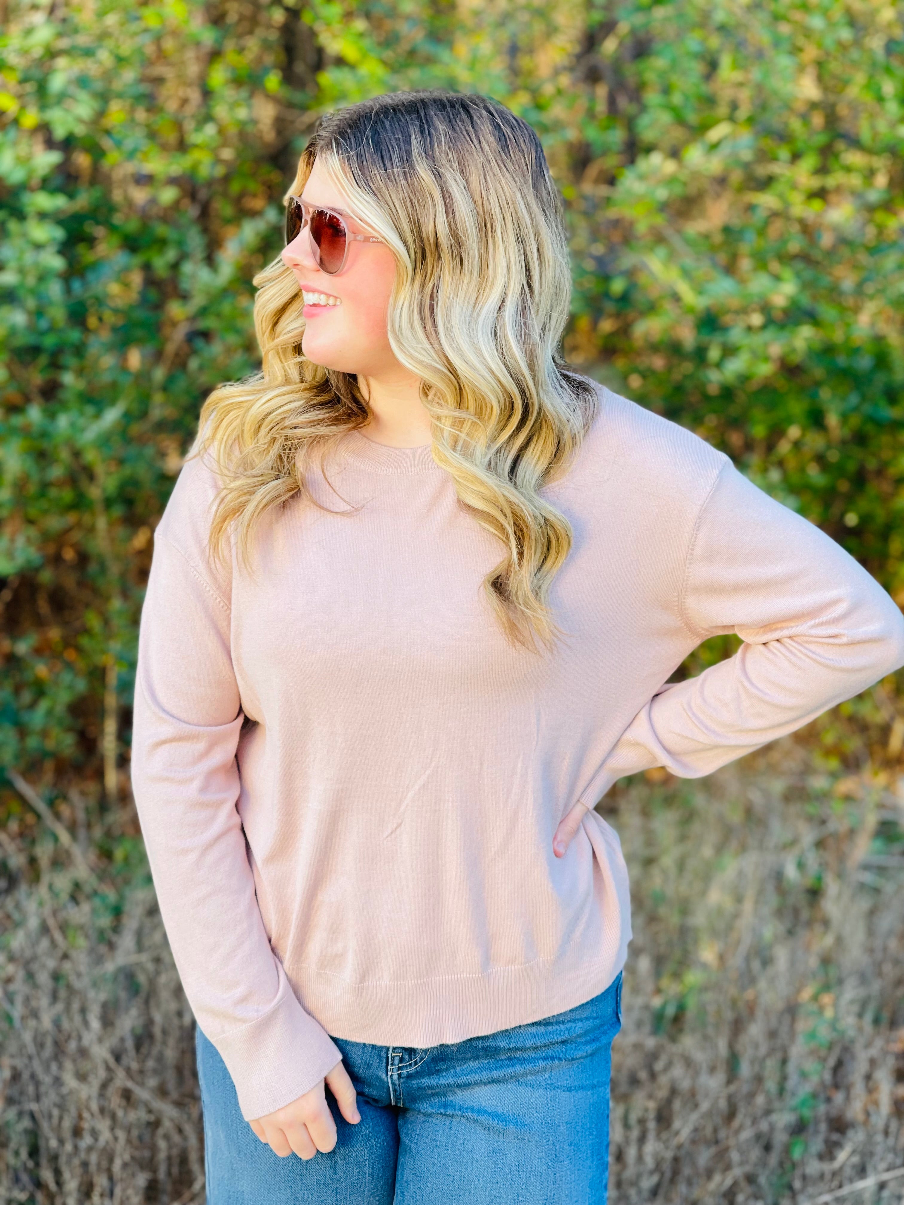 Keep it Cozy Drop Shoulder Basic