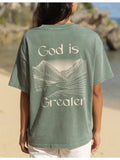 God is Greater Unisex Tee EF